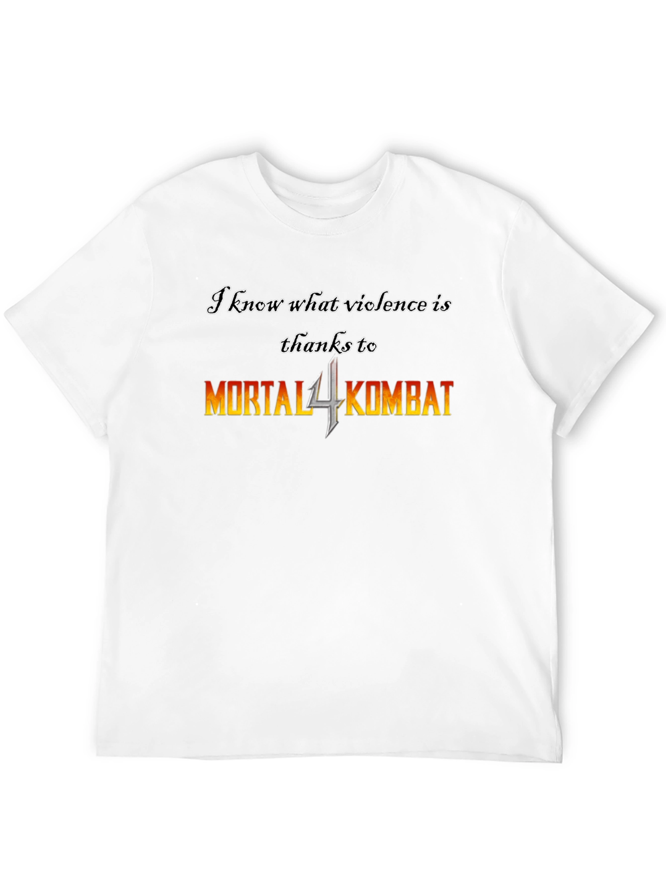 Mortal Kombat Violence Black T-Shirt