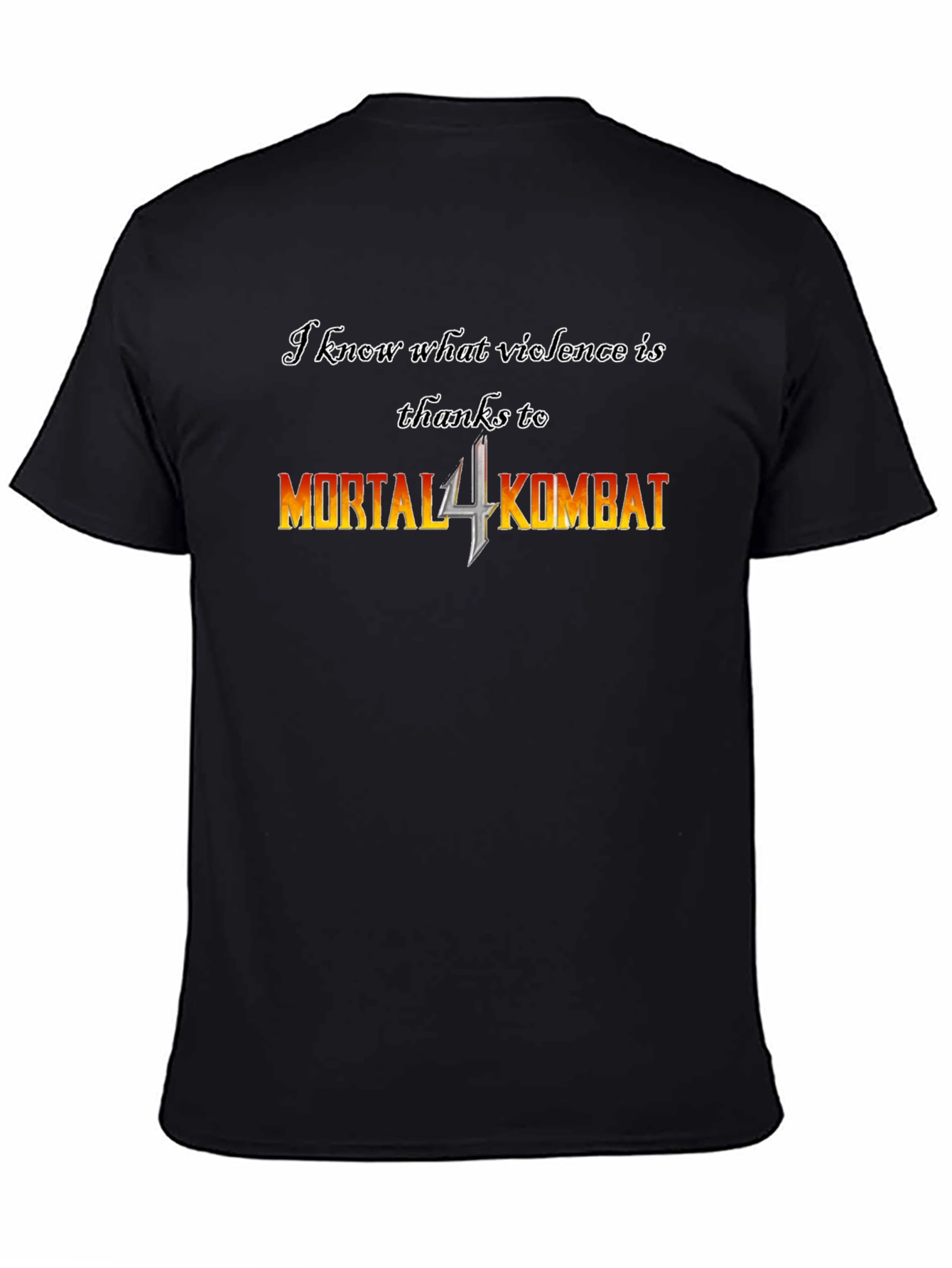 Mortal Kombat Violence Black T-Shirt