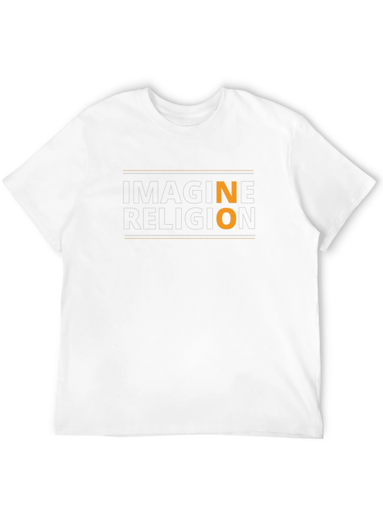 Imagine No Religion T-Shirt - Black