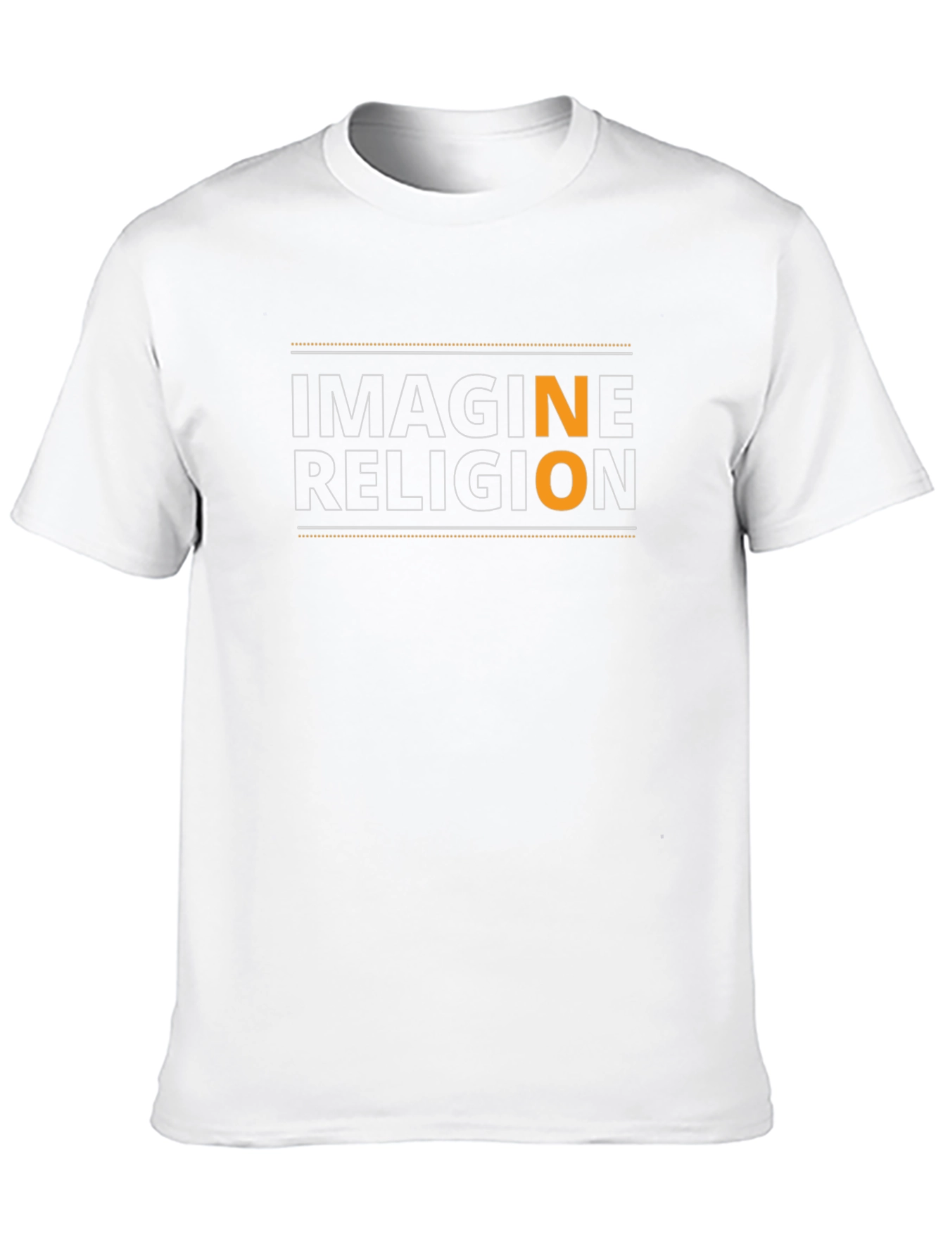 Imagine No Religion T-Shirt - Black