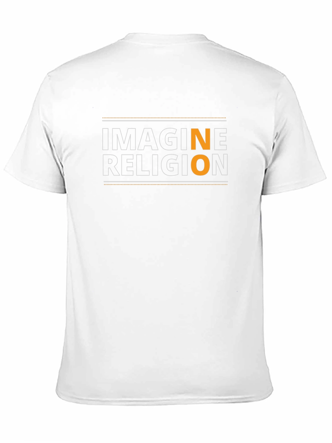 Imagine No Religion T-Shirt - Black