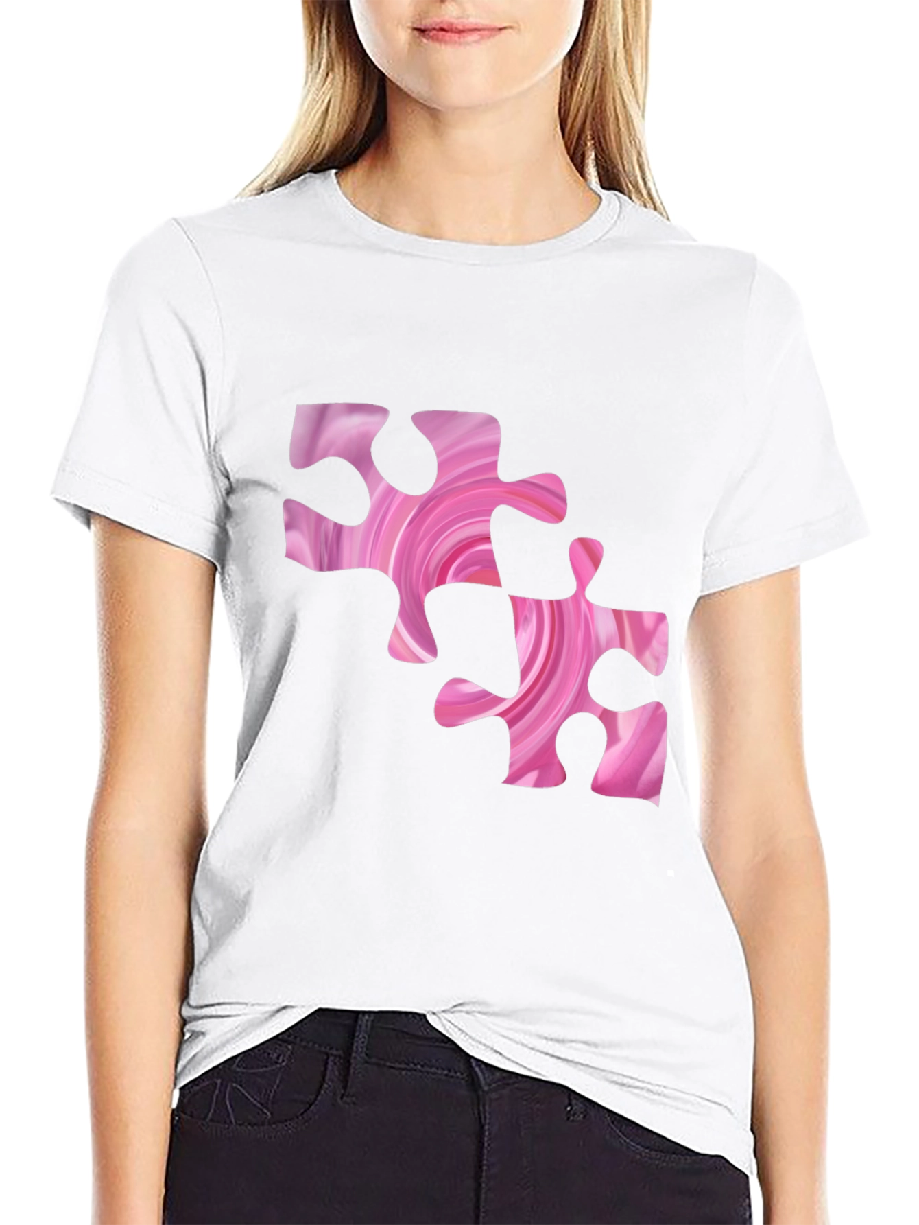 Puzzle Piece Graphic Tee - Unisex