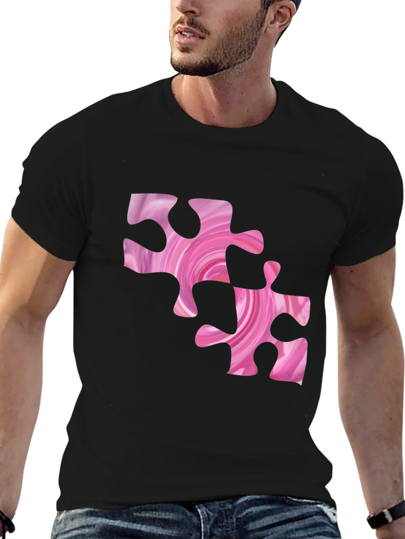 Puzzle Piece Graphic Tee - Unisex