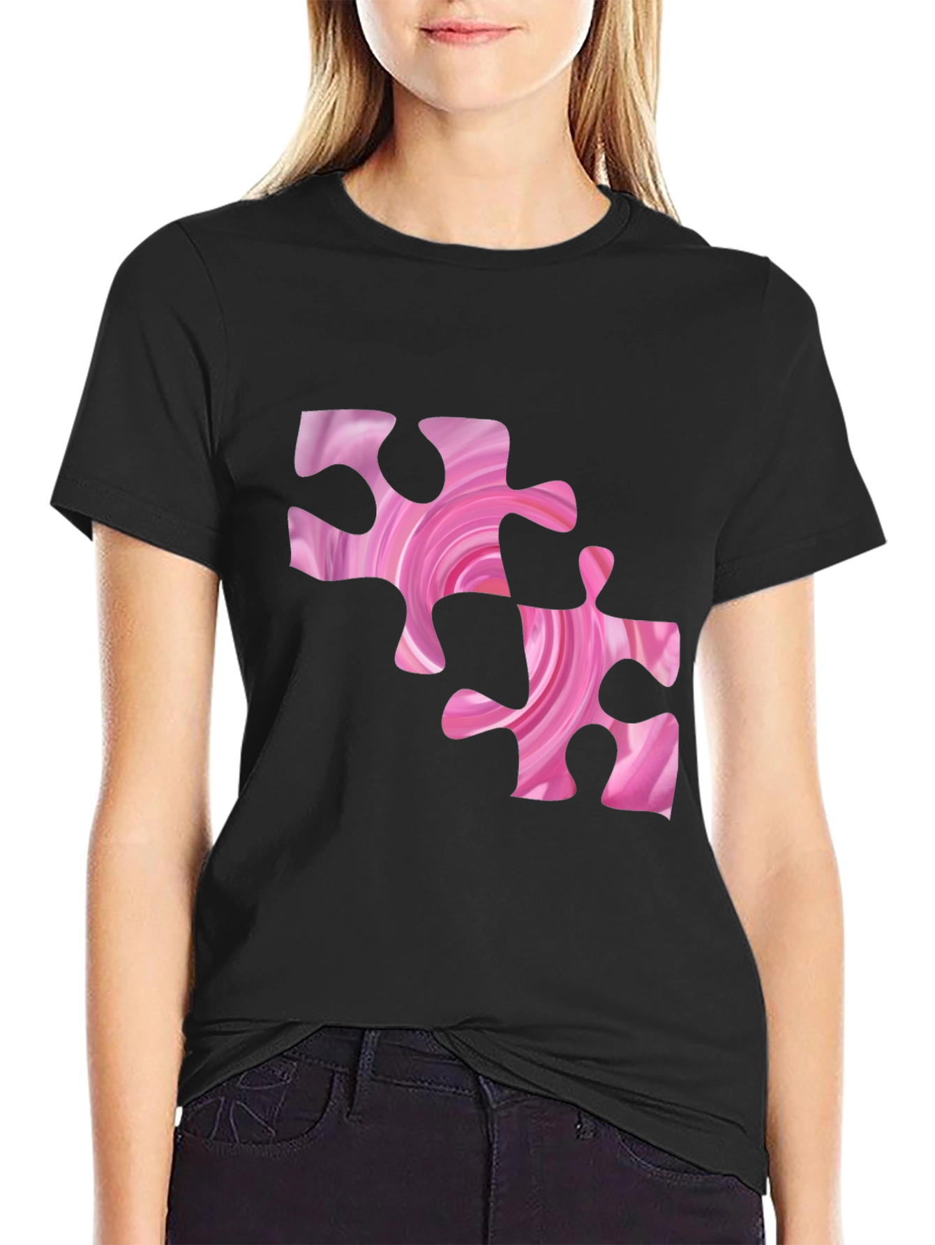Puzzle Piece Graphic Tee - Unisex