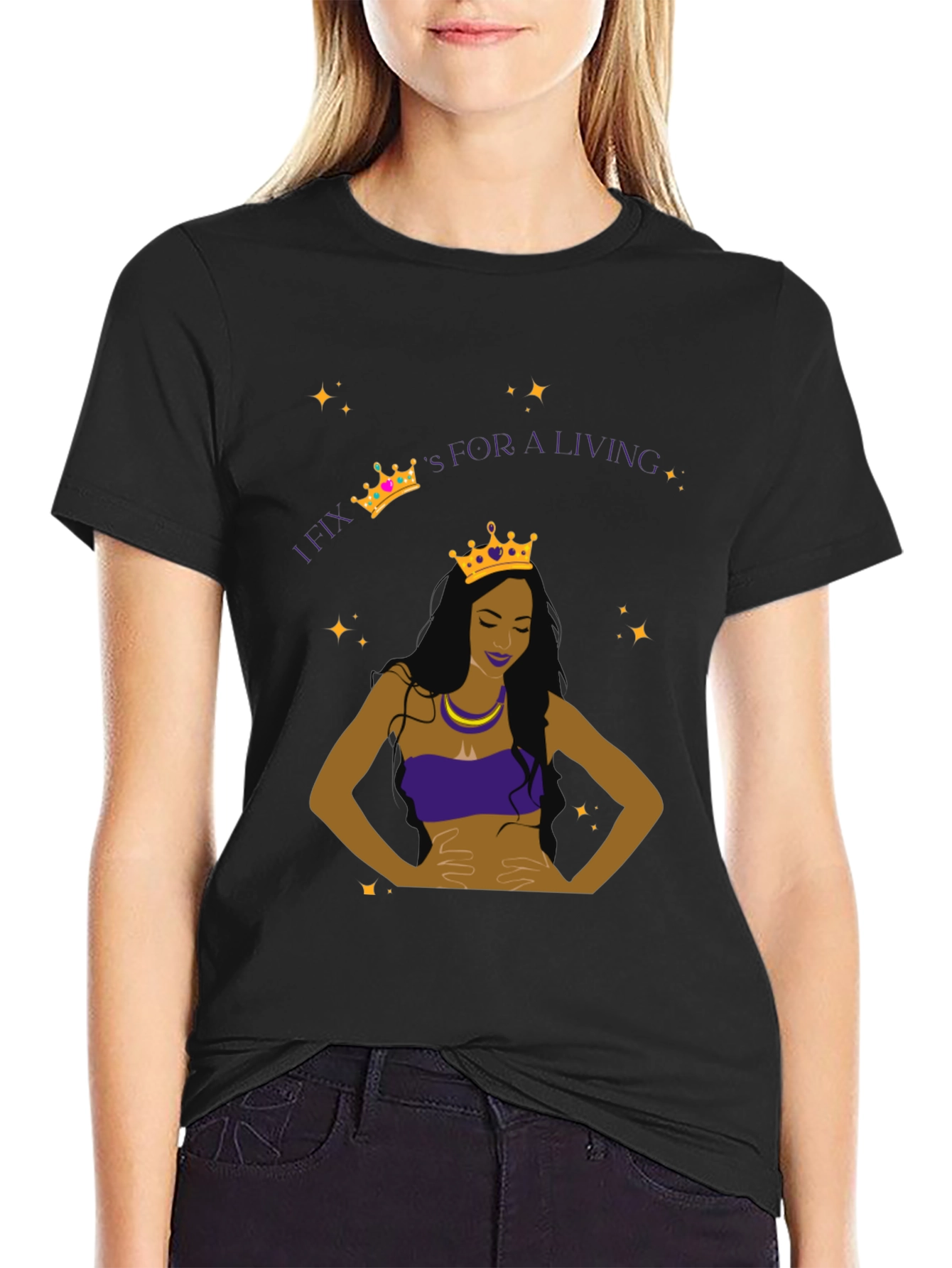 Queen for Living Graphic Tee