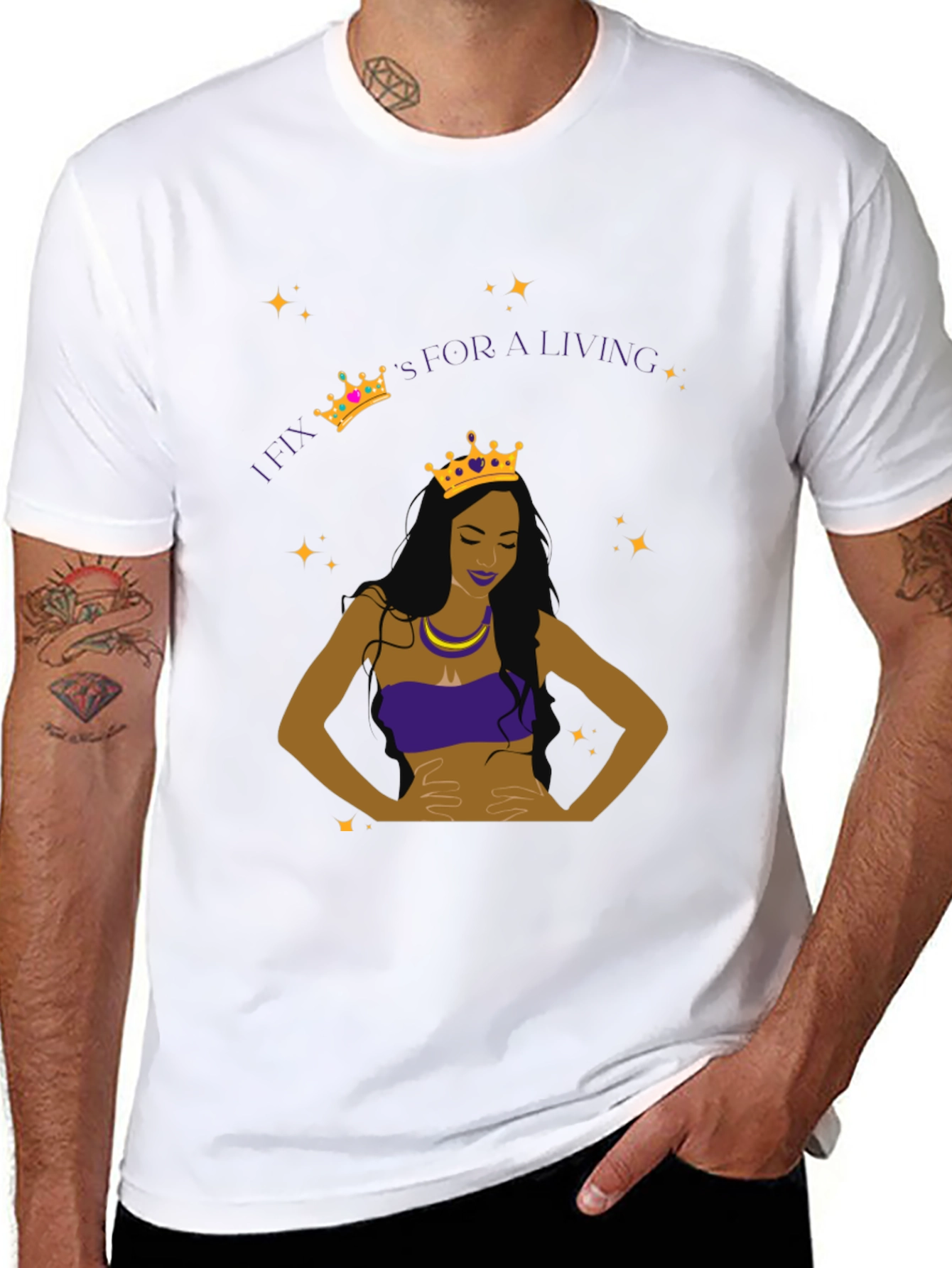 Queen for Living Graphic Tee