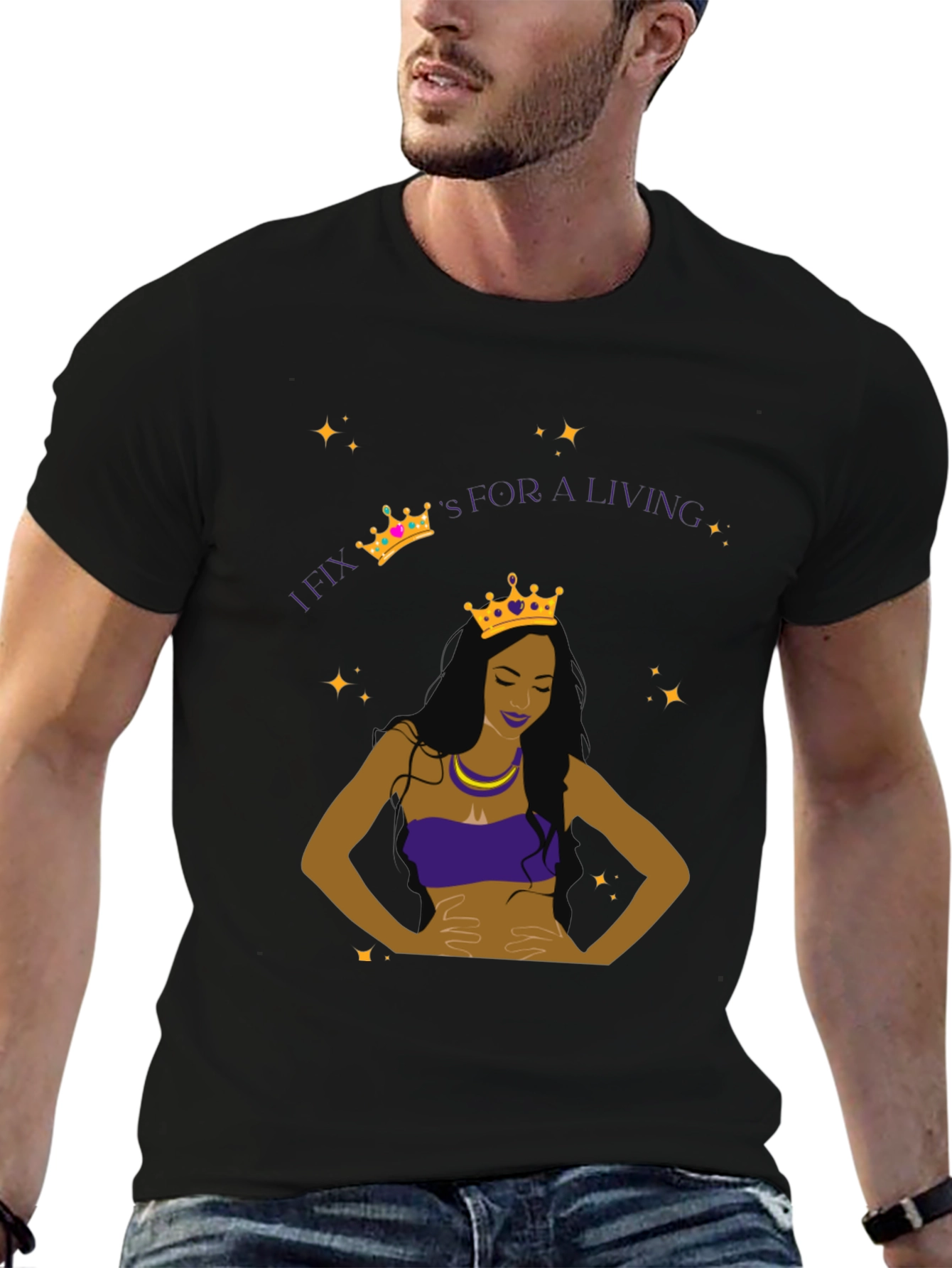 Queen for Living Graphic Tee