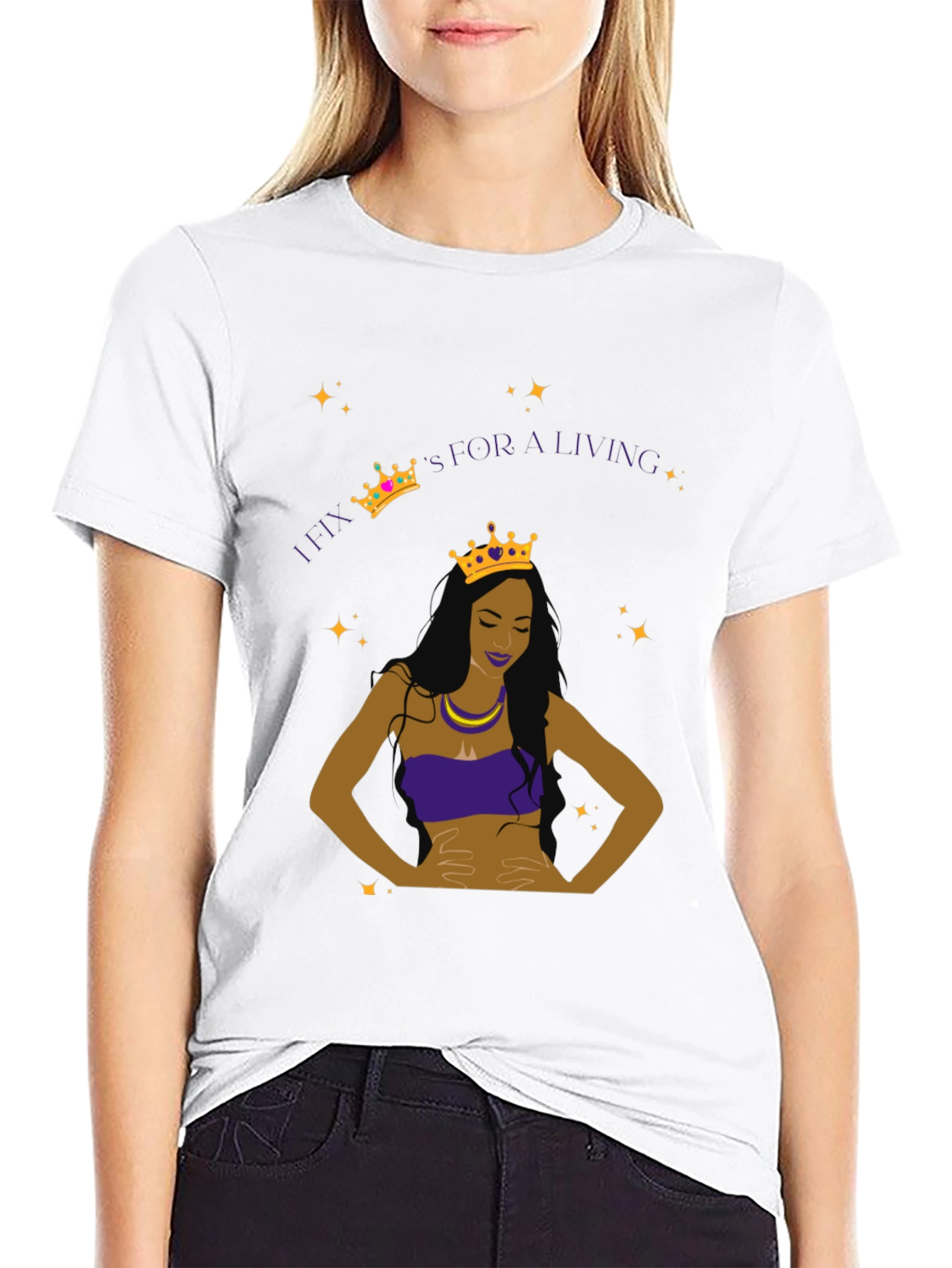 Queen for Living Graphic Tee