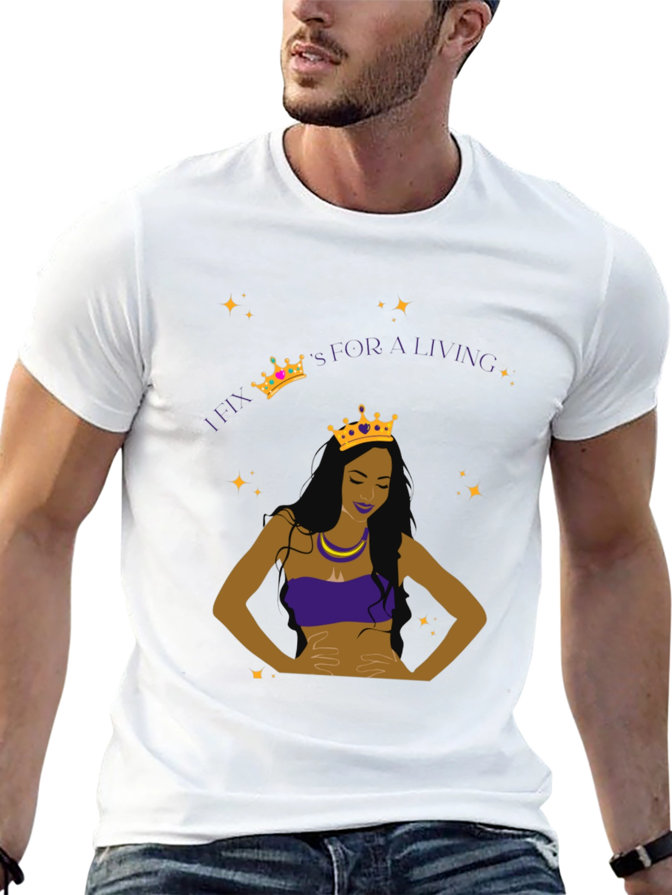 Queen for Living Graphic Tee