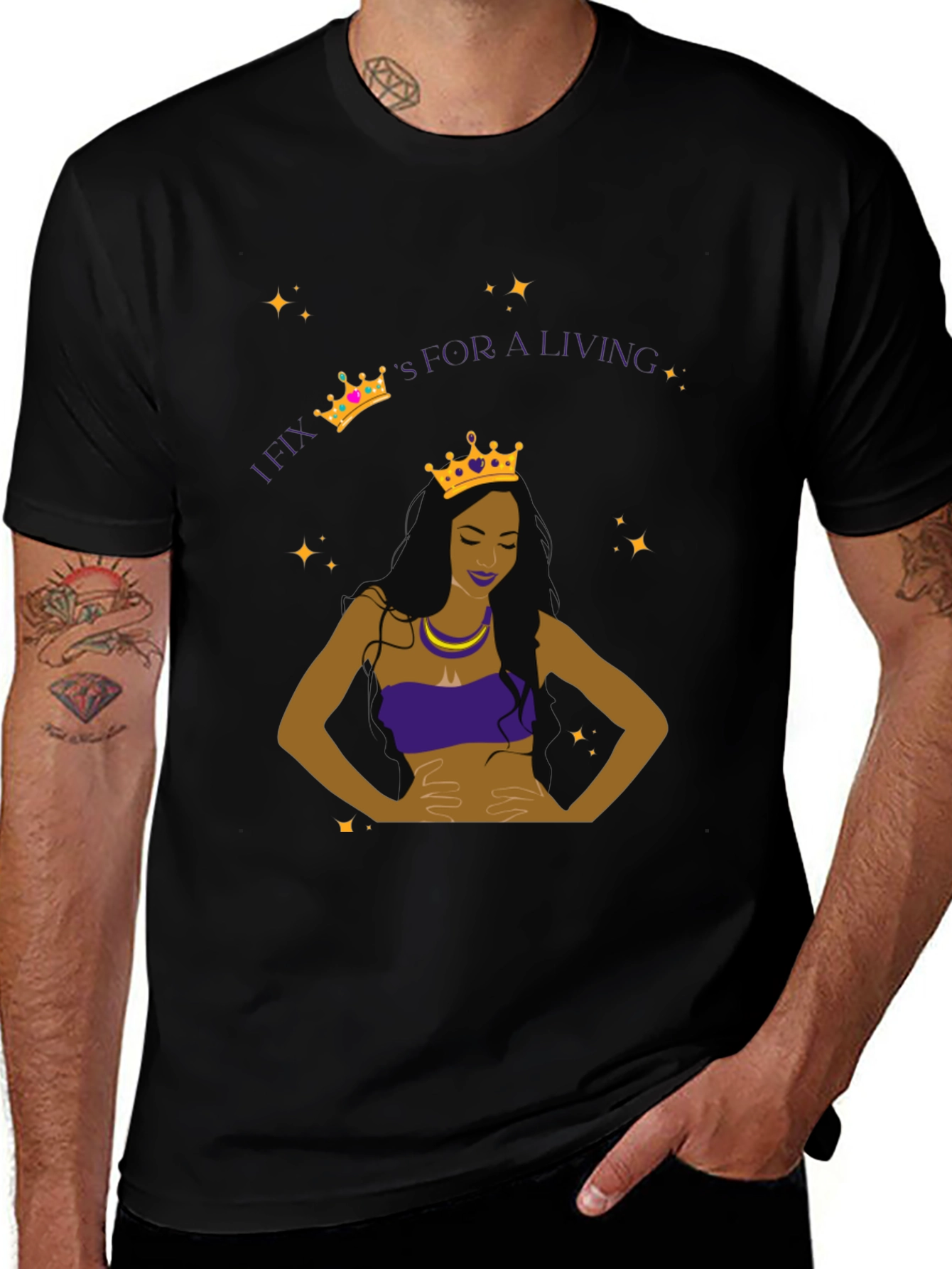 Queen for Living Graphic Tee
