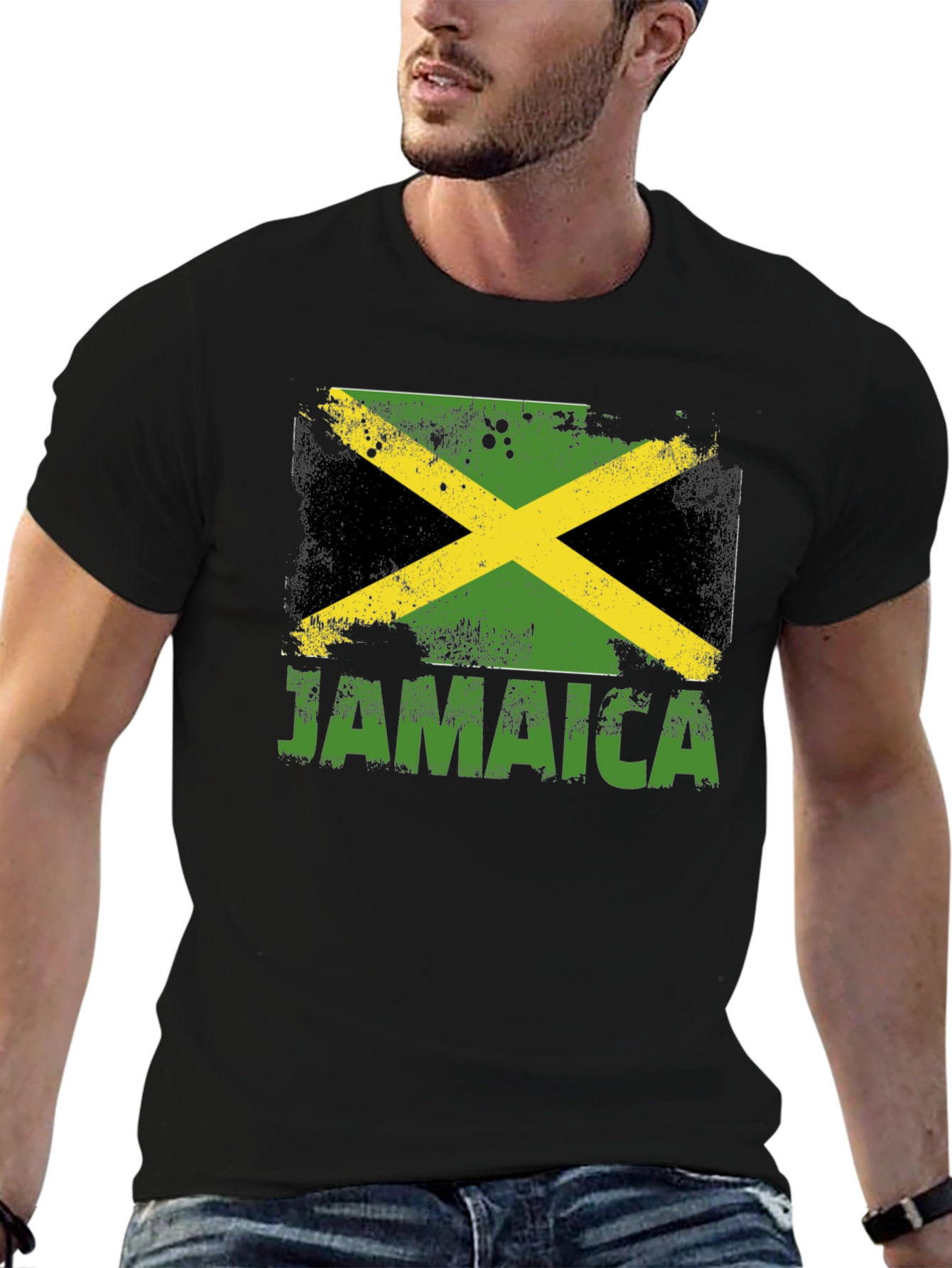 Jamaica Flag Graphic T-Shirt