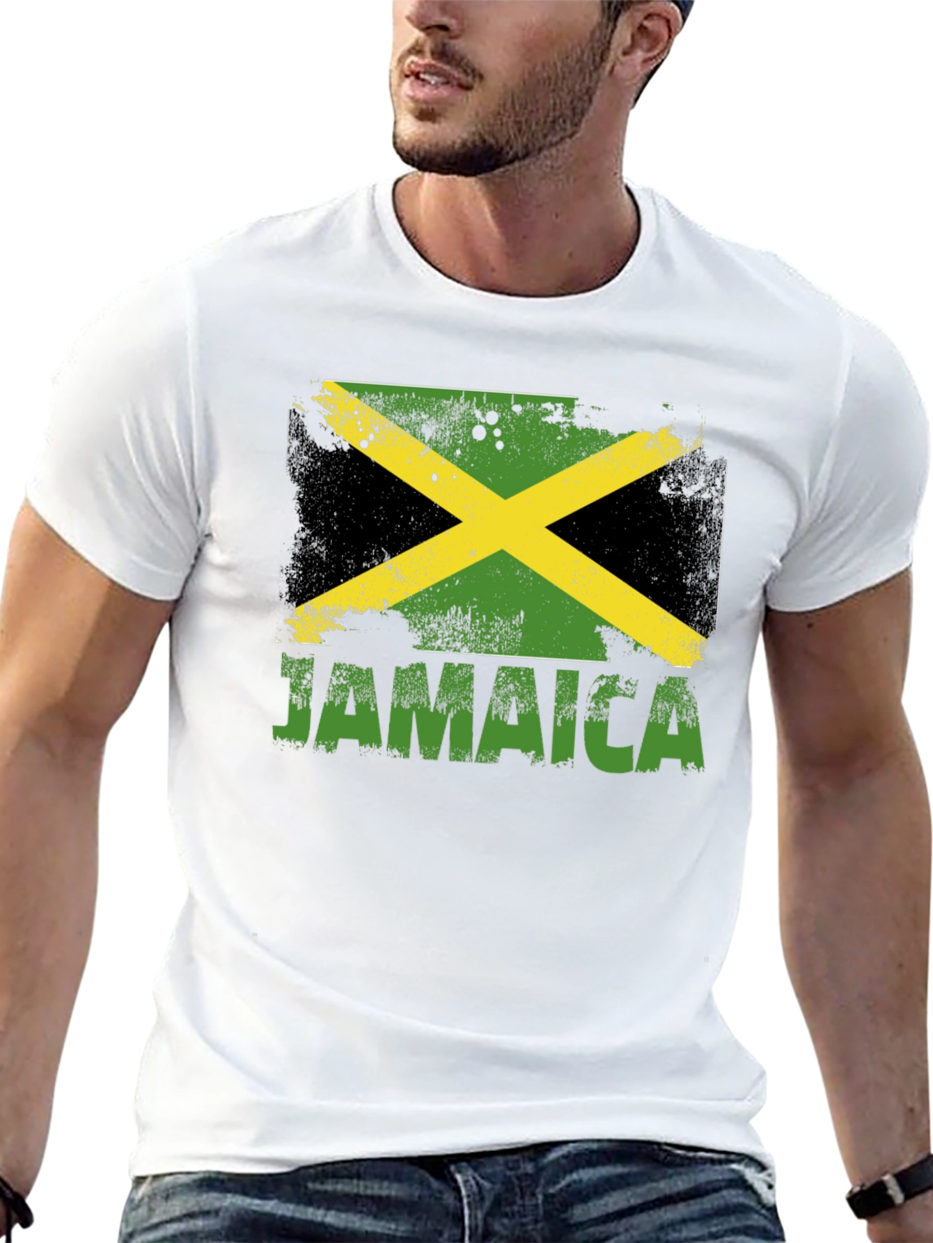 Jamaica Flag Graphic T-Shirt