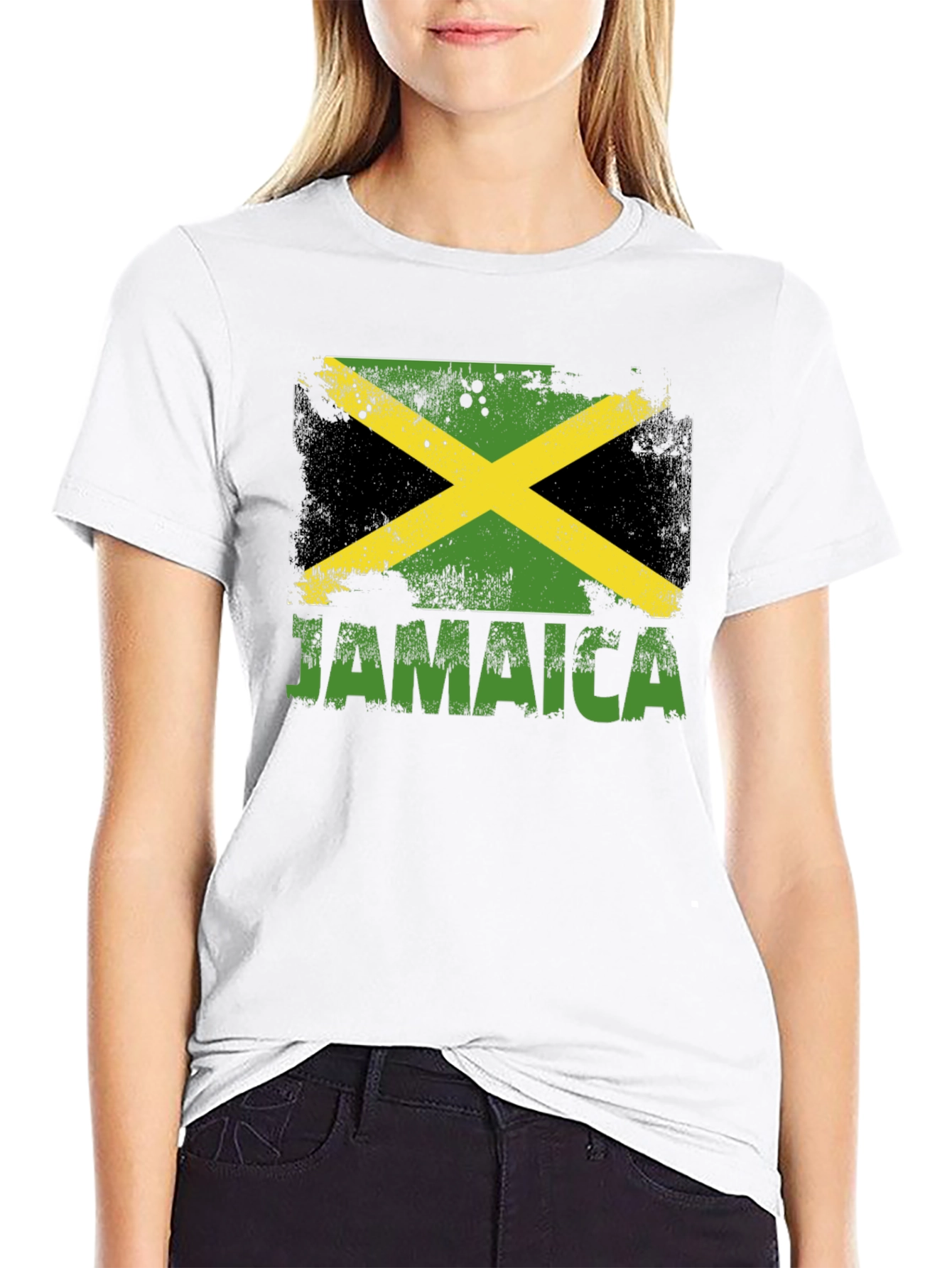 Jamaica Flag Graphic T-Shirt