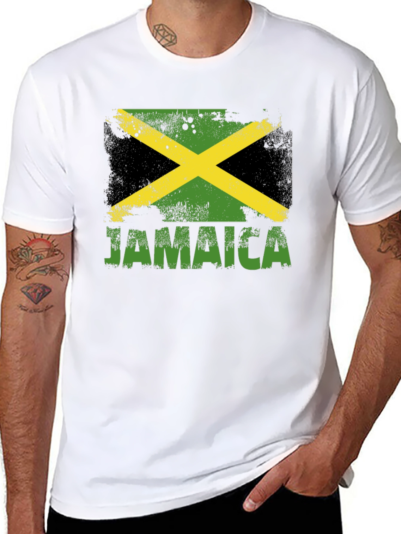 Jamaica Flag Graphic T-Shirt