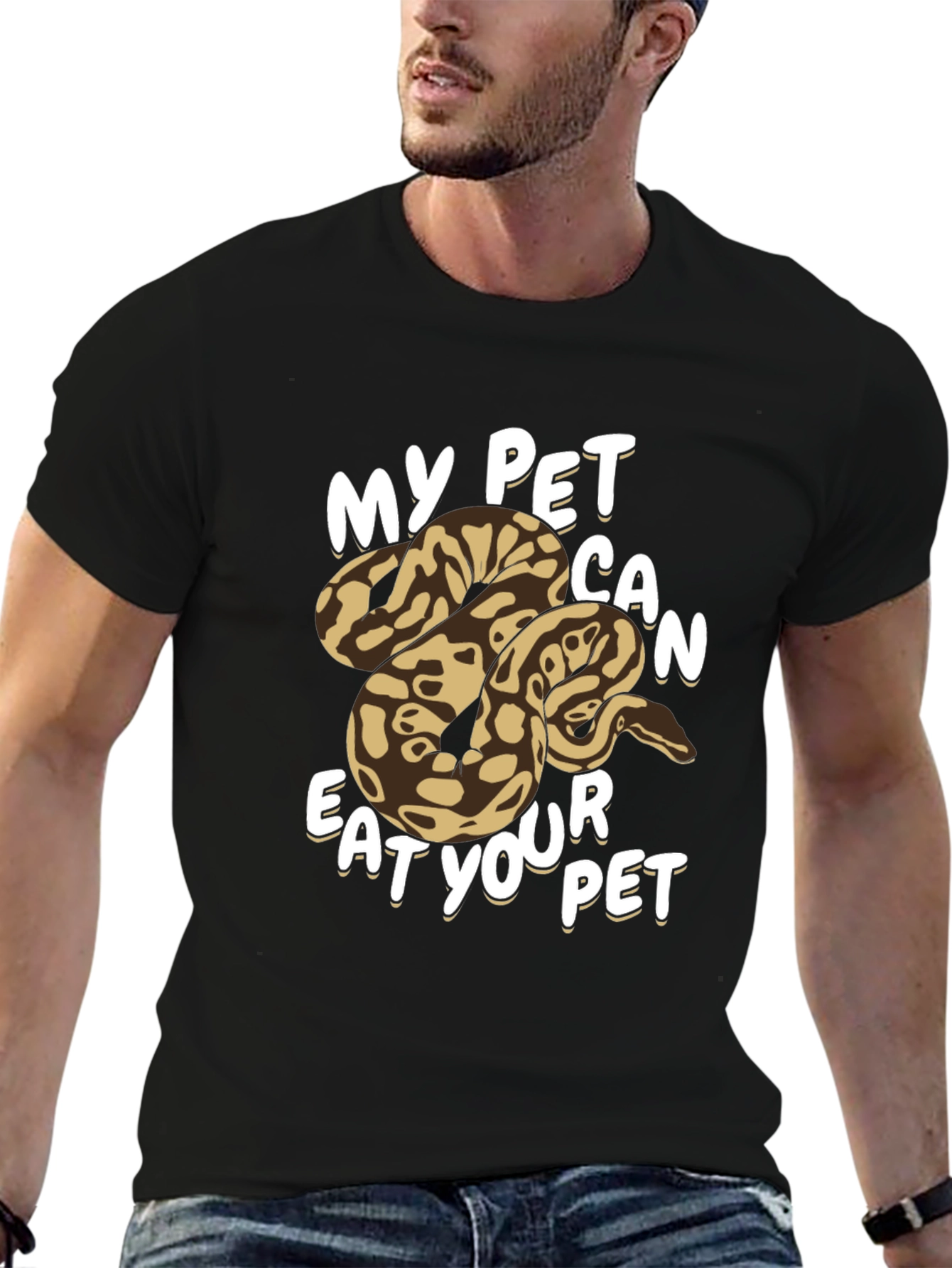 My Pet Can Eat Your Pet Snake T-Shirt