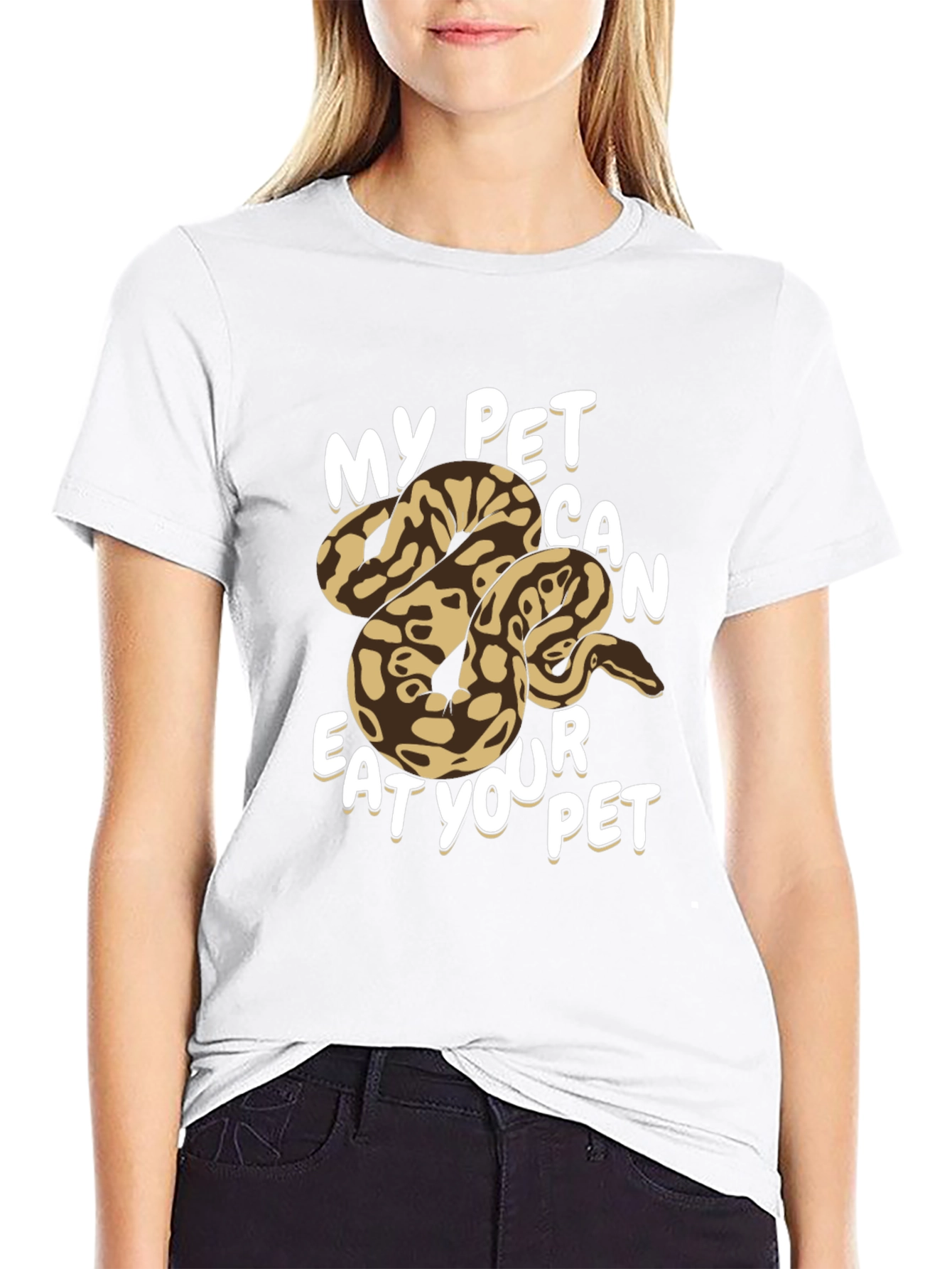 My Pet Can Eat Your Pet Snake T-Shirt