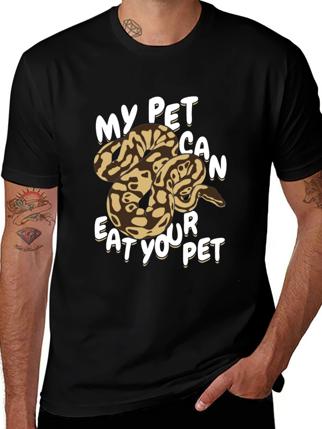 My Pet Can Eat Your Pet Snake T-Shirt
