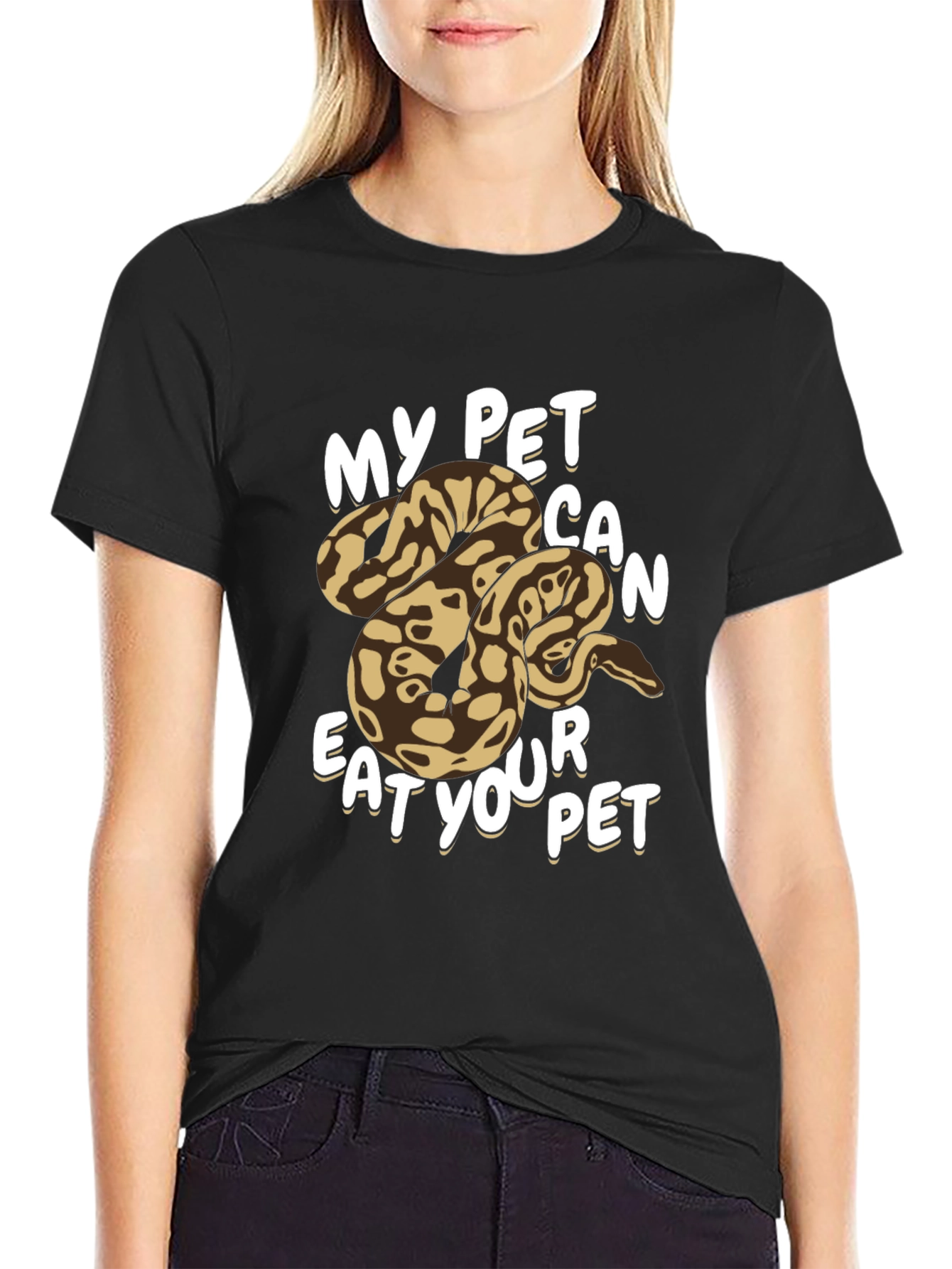 My Pet Can Eat Your Pet Snake T-Shirt