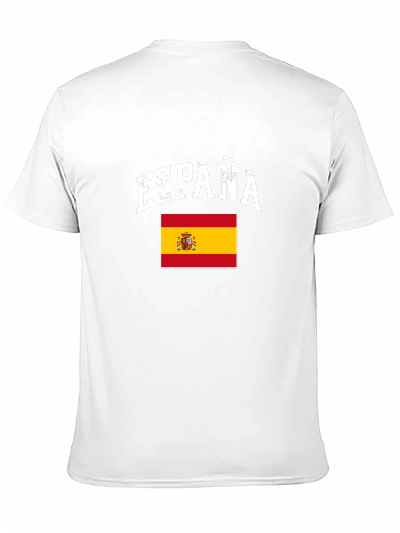 España Flag Graphic Tee - Black