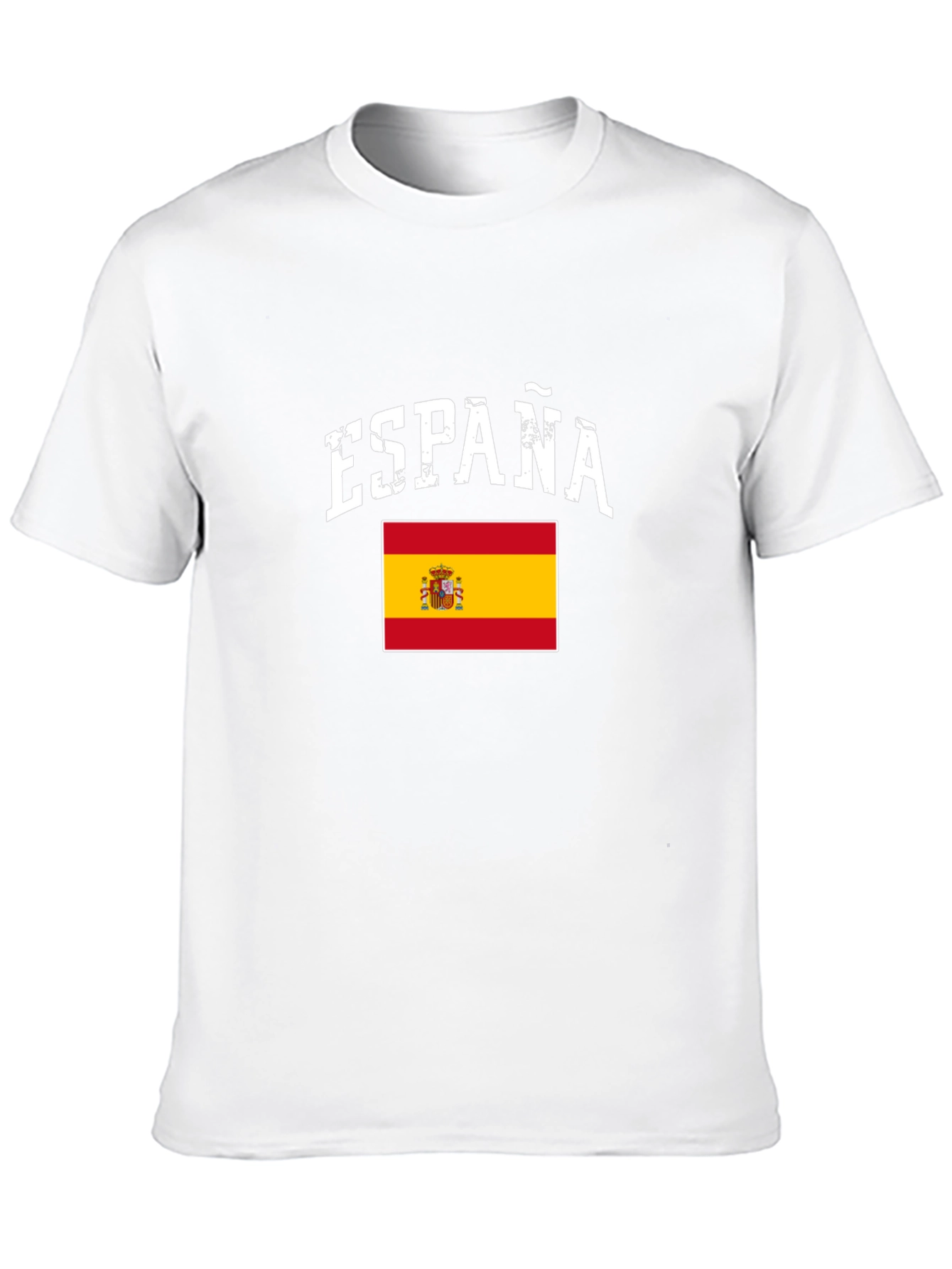 España Flag Graphic Tee - Black