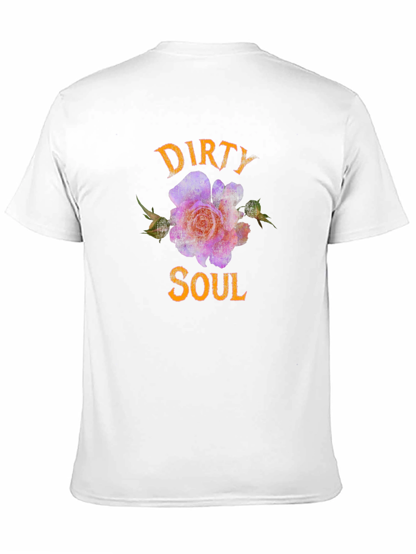 Dirty Soul T-Shirt - Floral Design