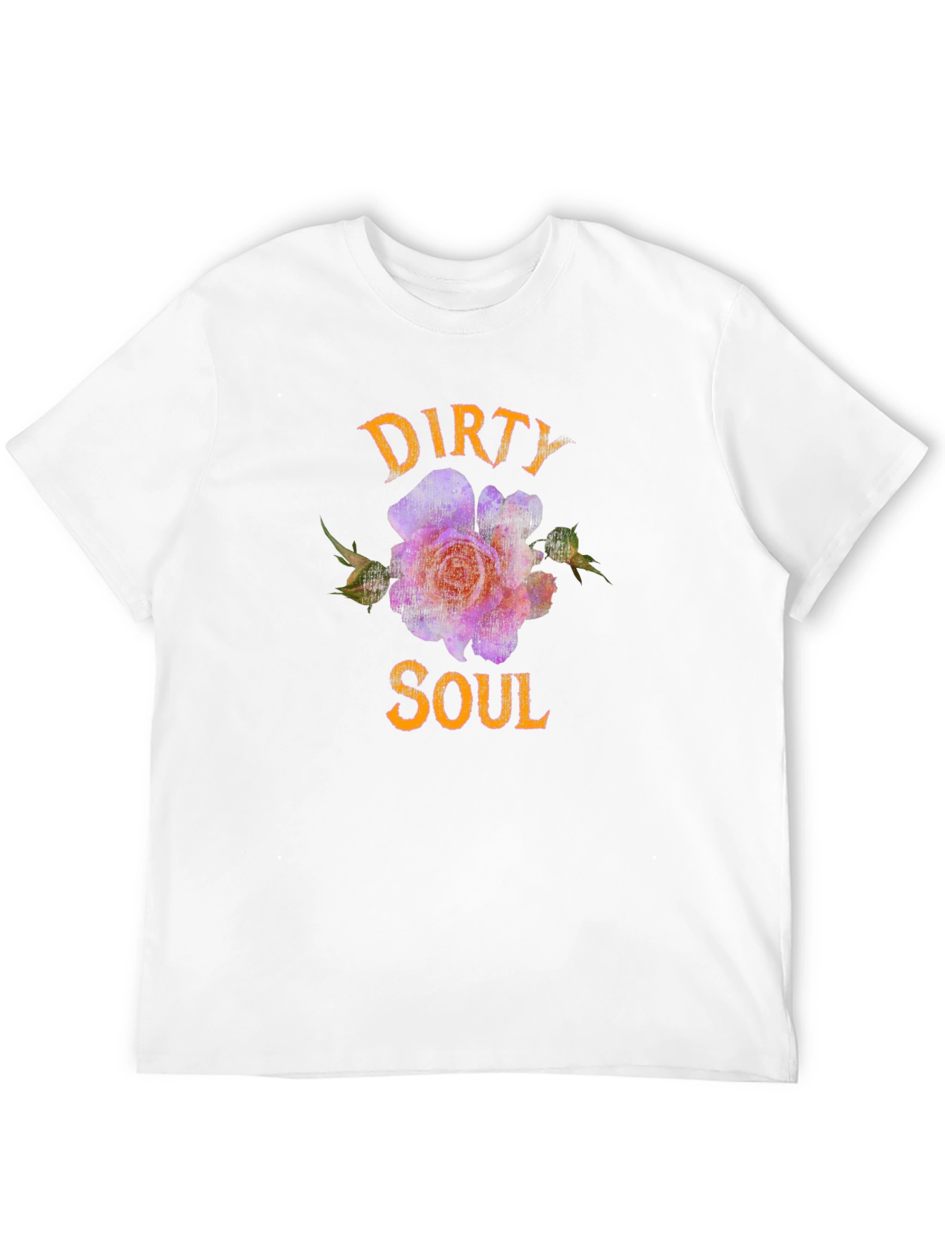 Dirty Soul T-Shirt - Floral Design