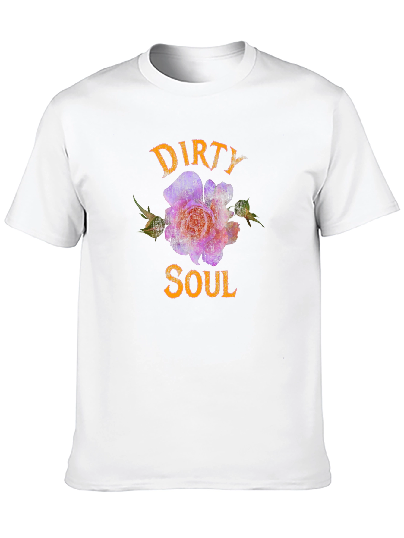 Dirty Soul T-Shirt - Floral Design
