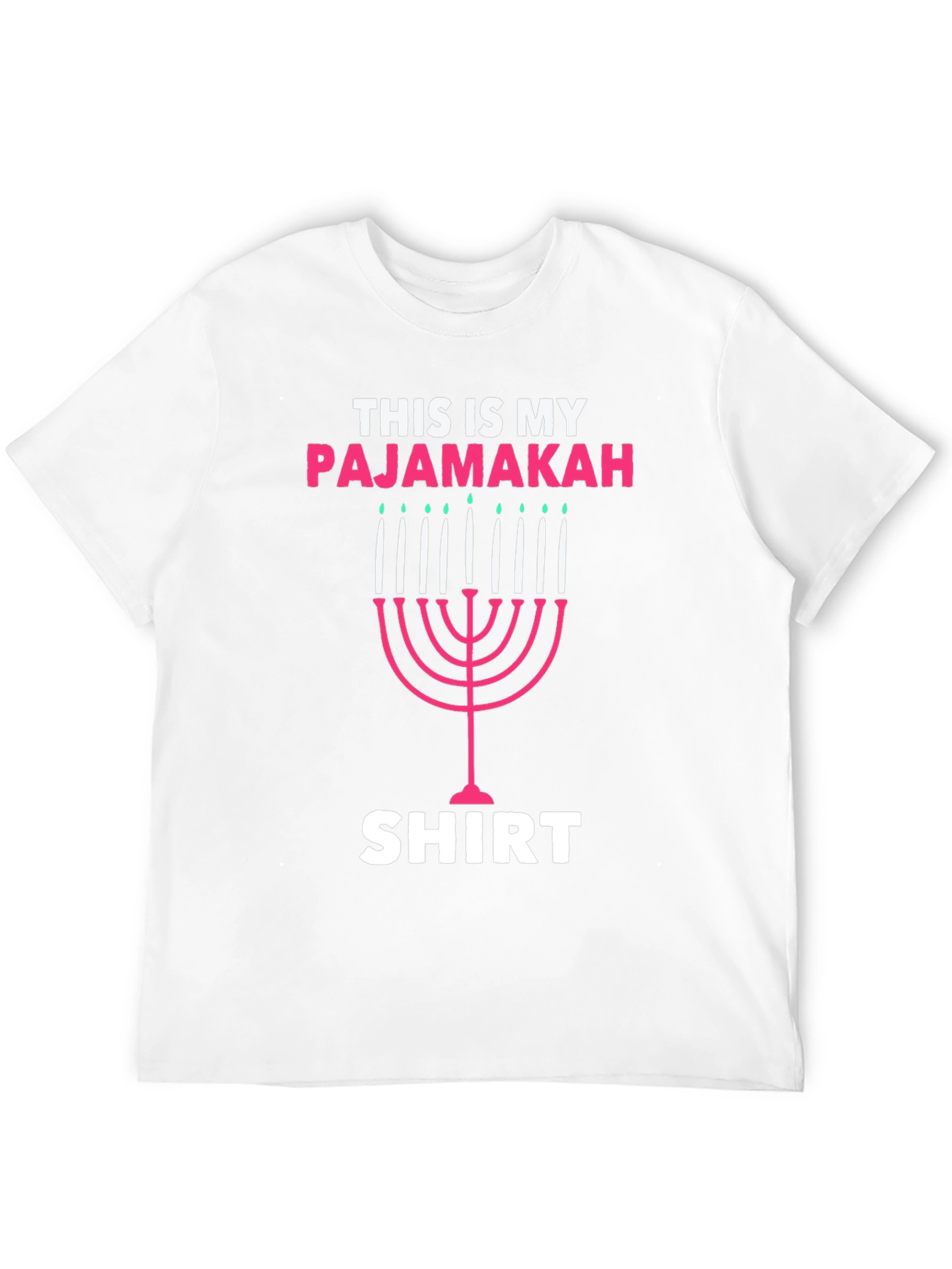 Pajamakah Hanukkah T-Shirt - Funny Holiday Pajama Top