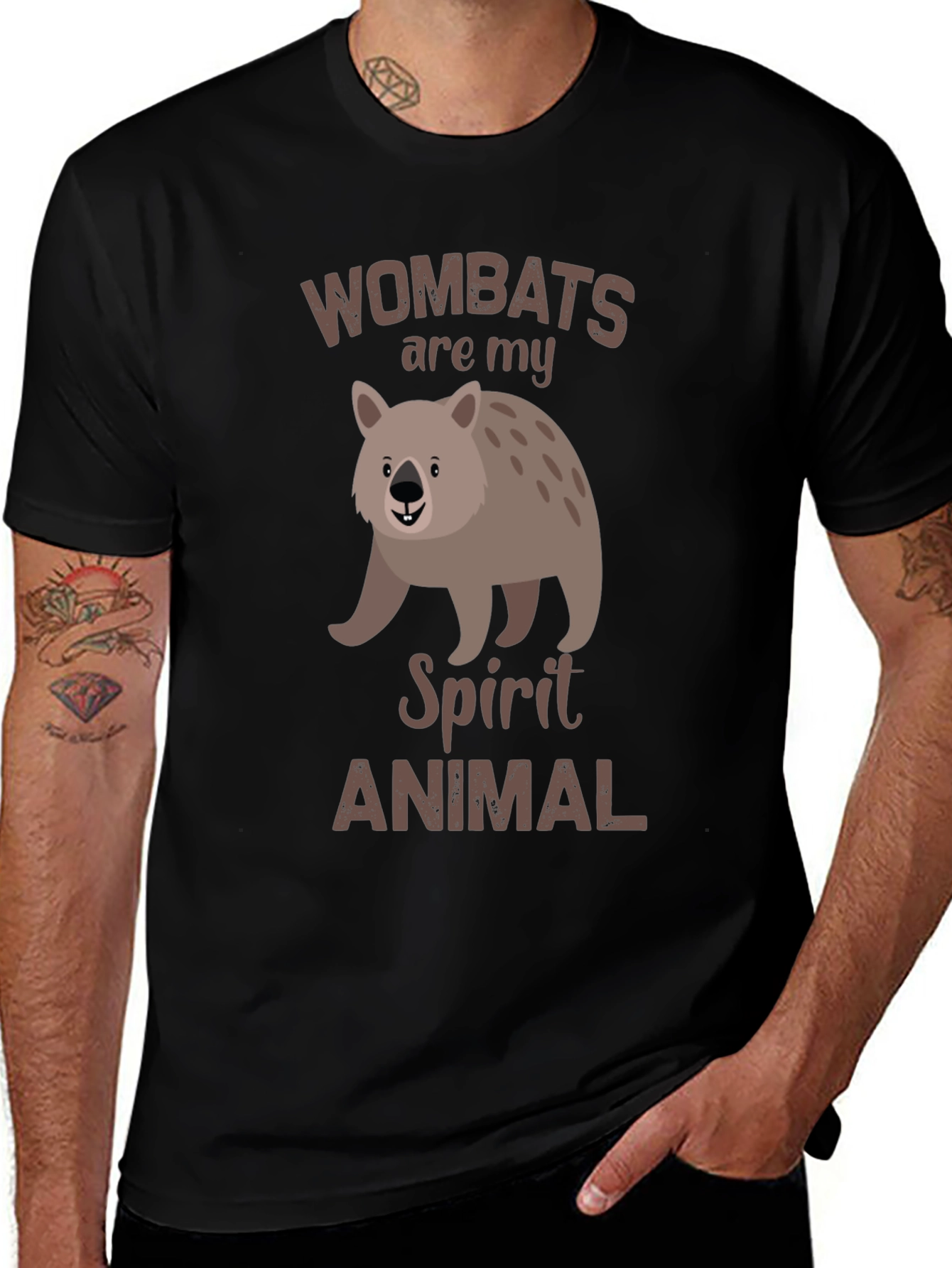 Wombats Are My Spirit Animal T-Shirt
