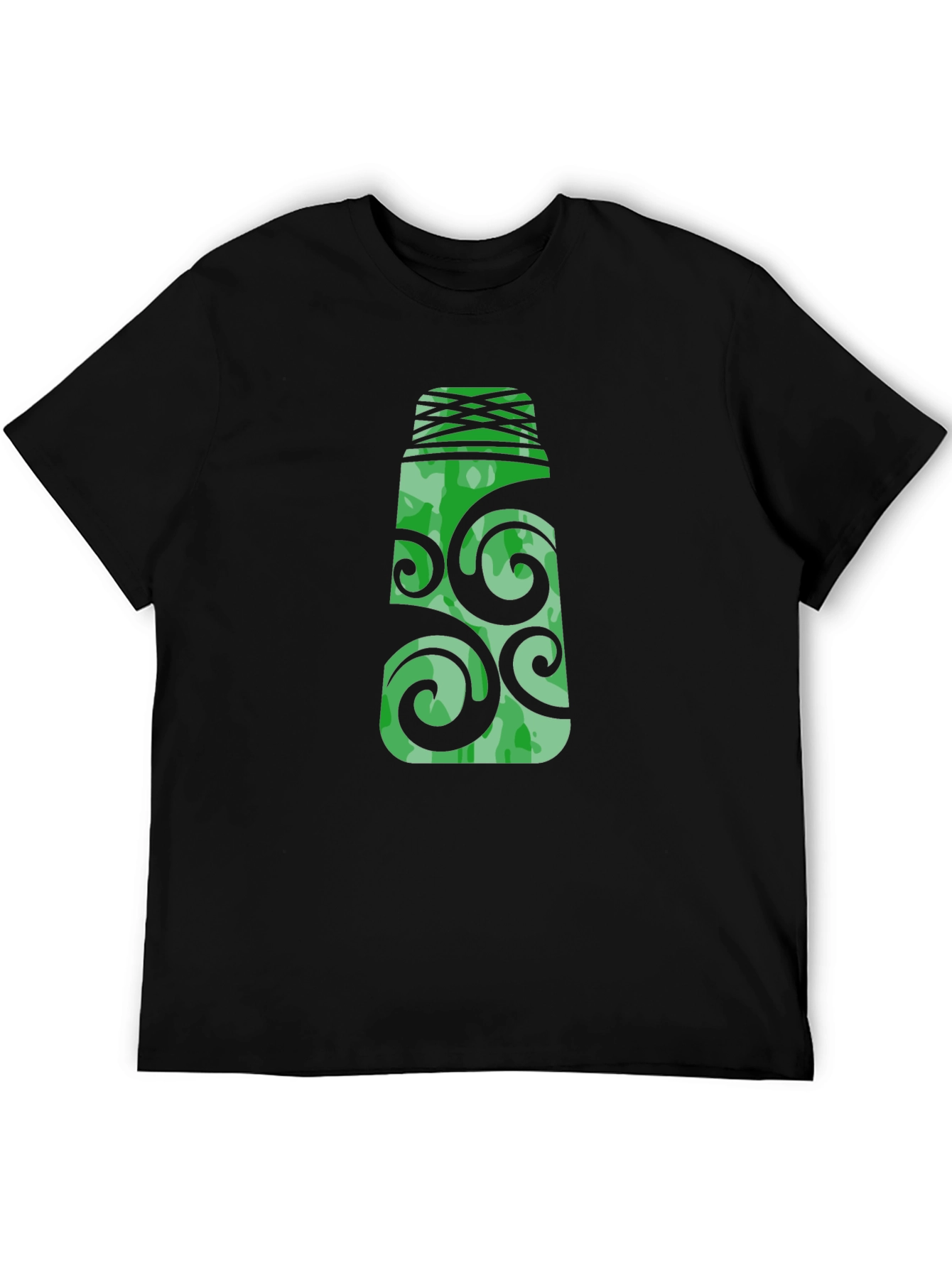 Green Totem T-Shirt - Unique Graphic Tee