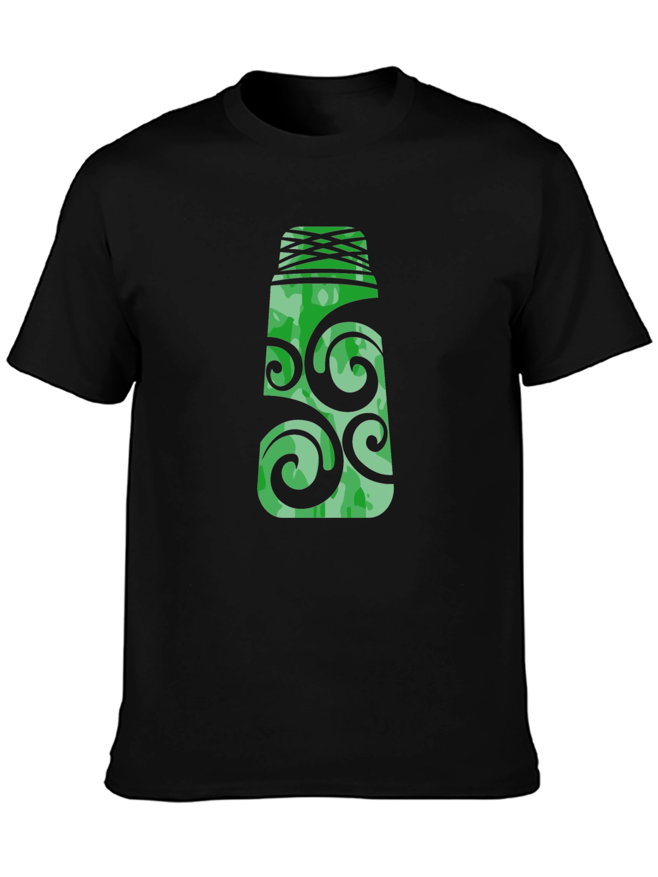 Green Totem T-Shirt - Unique Graphic Tee
