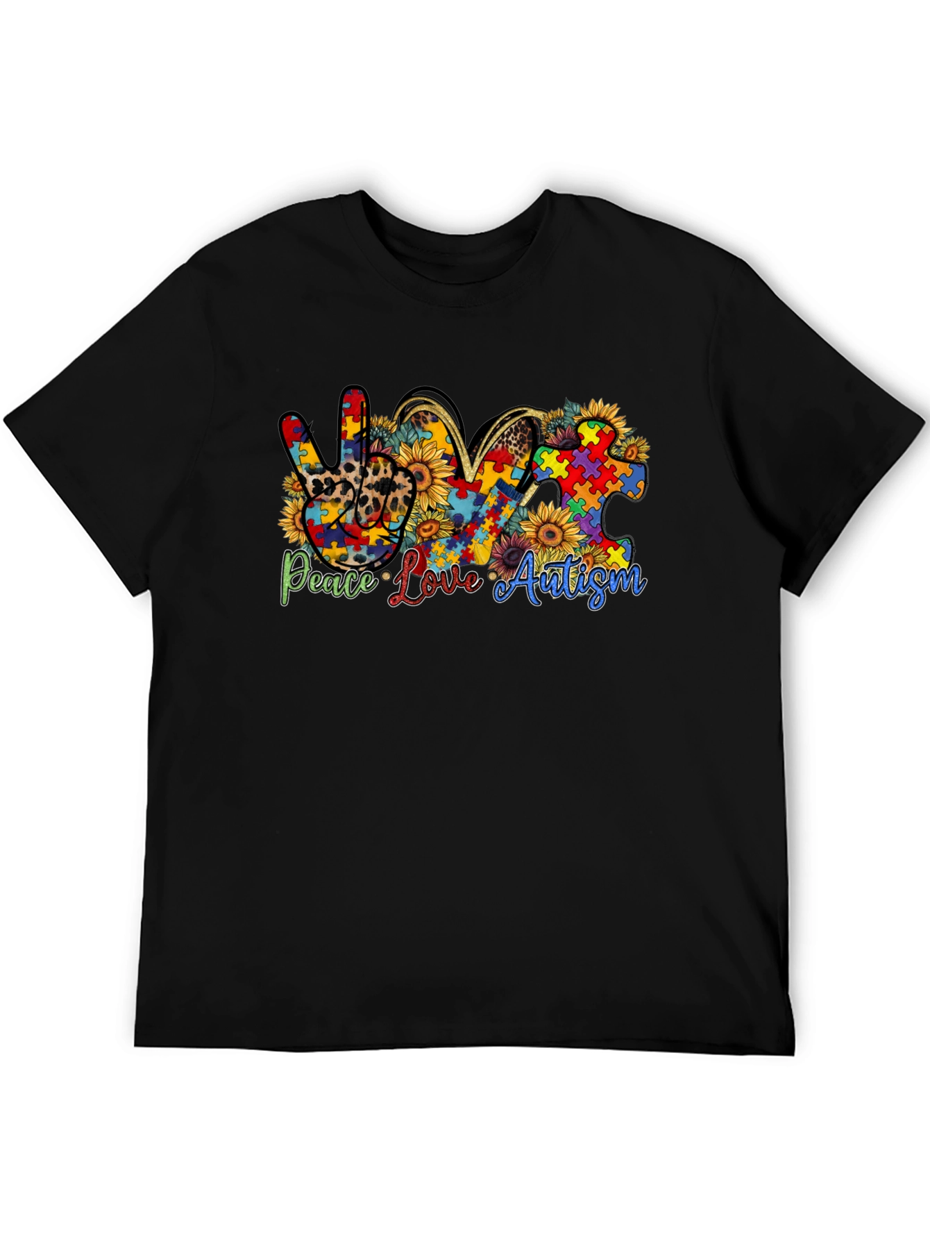 Peace Love Autism T-Shirt