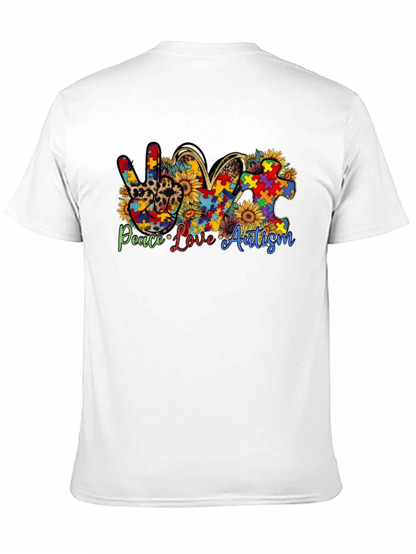 Peace Love Autism T-Shirt