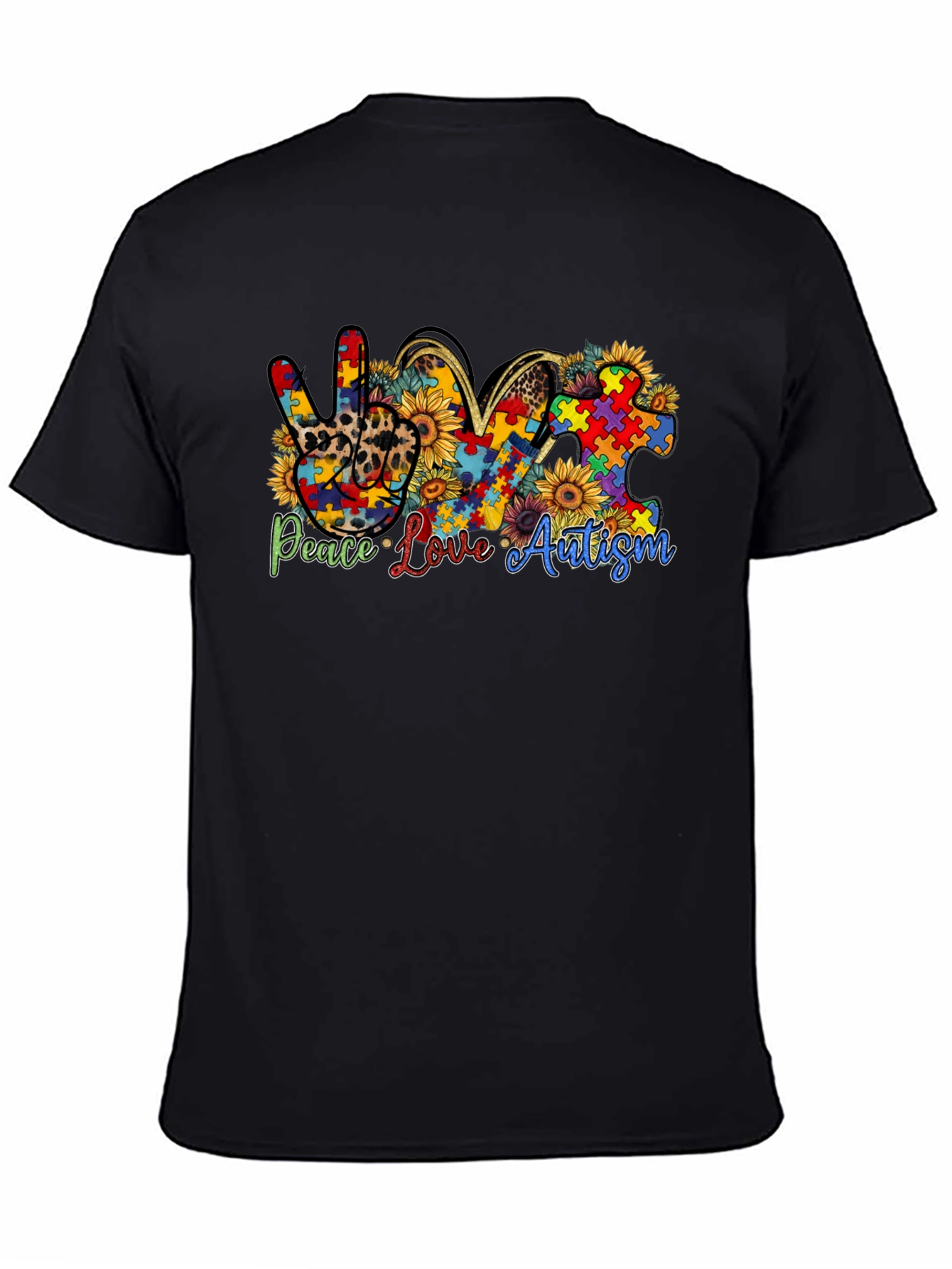 Peace Love Autism T-Shirt