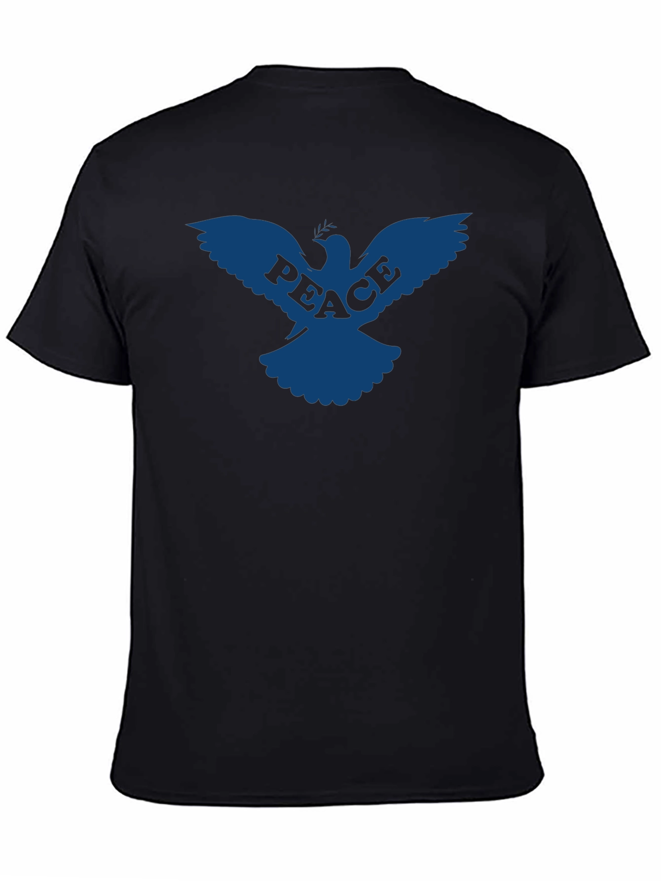 Peace Dove Graphic Tee - Black