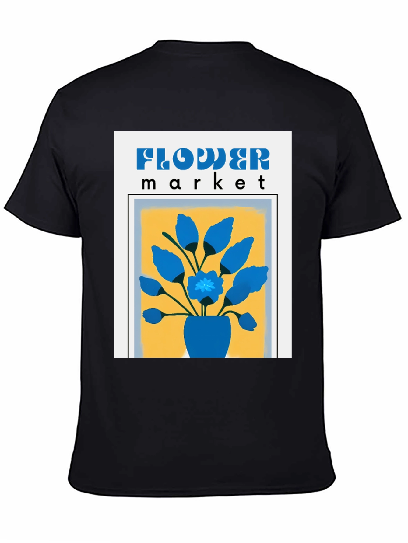 Flower Market Graphic Tee - Classic Design