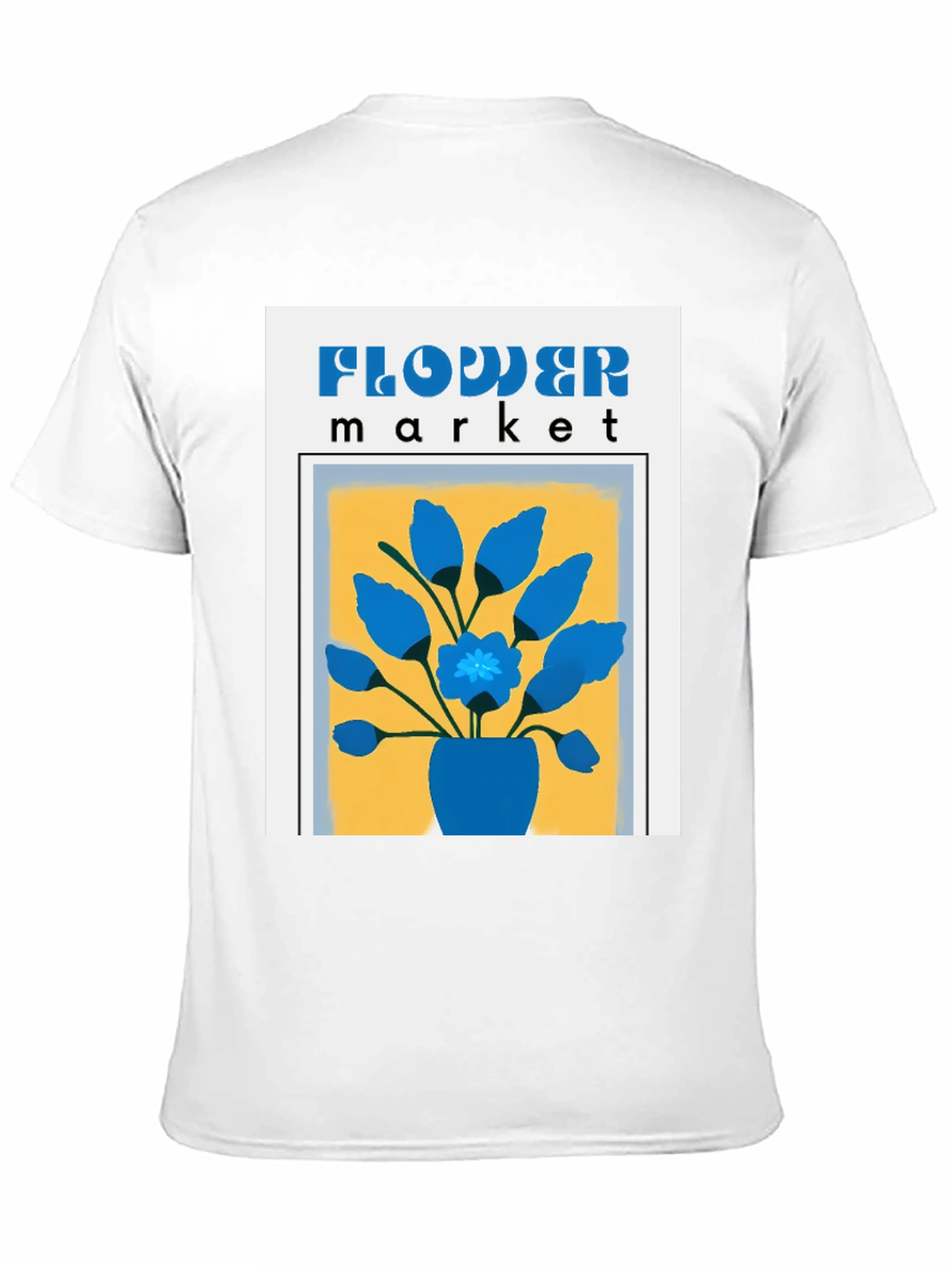 Flower Market Graphic Tee - Classic Design