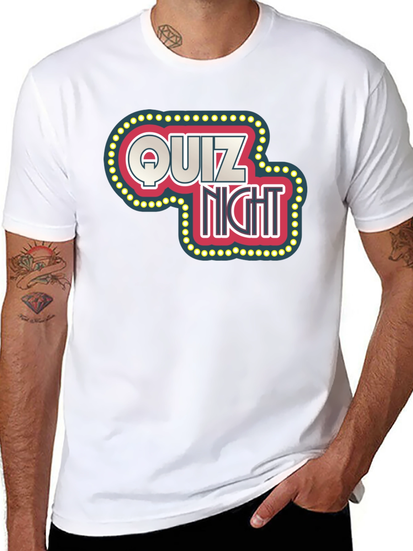 Quiz Night Black T-Shirt