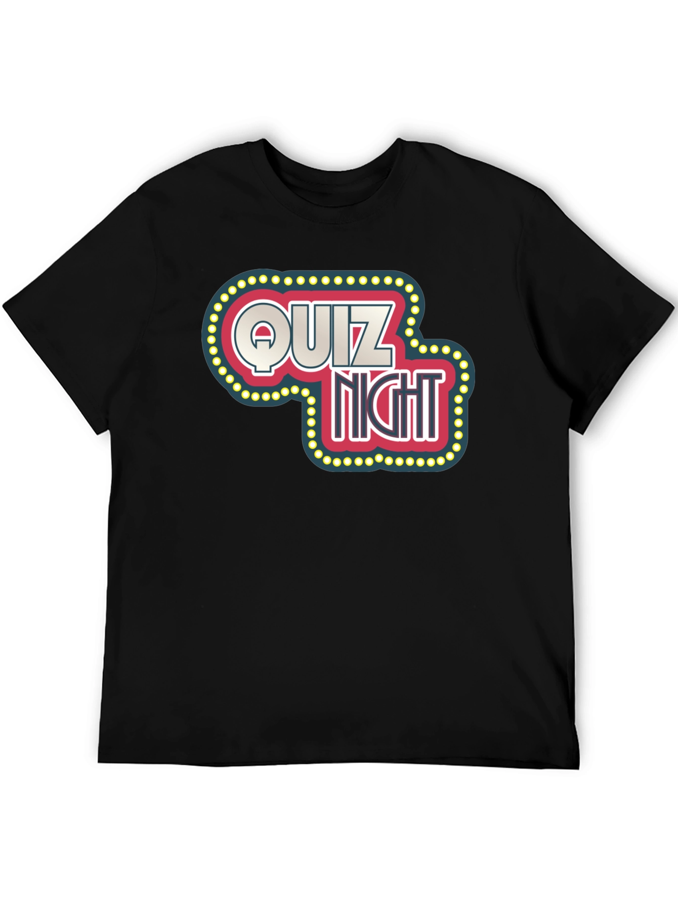 Quiz Night Black T-Shirt