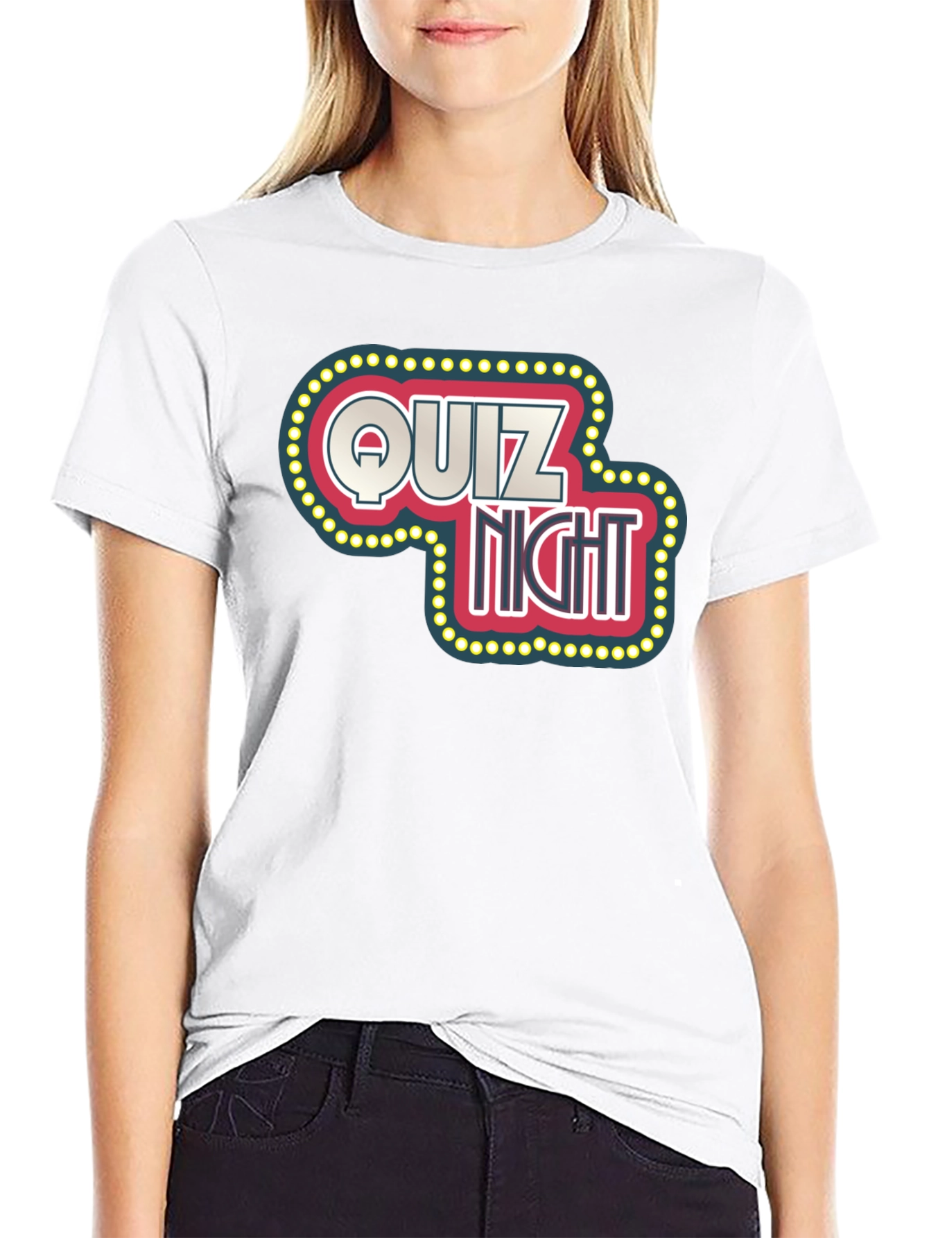 Quiz Night Black T-Shirt