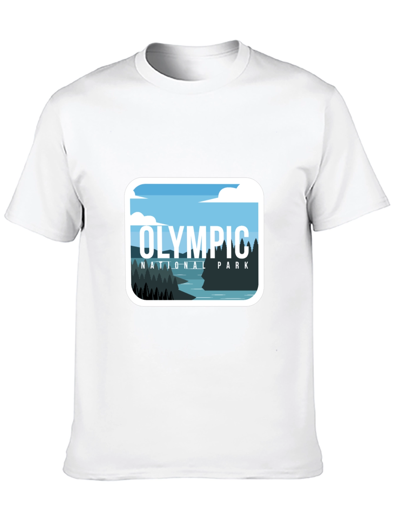 Olympic National Park Graphic Tee - Black