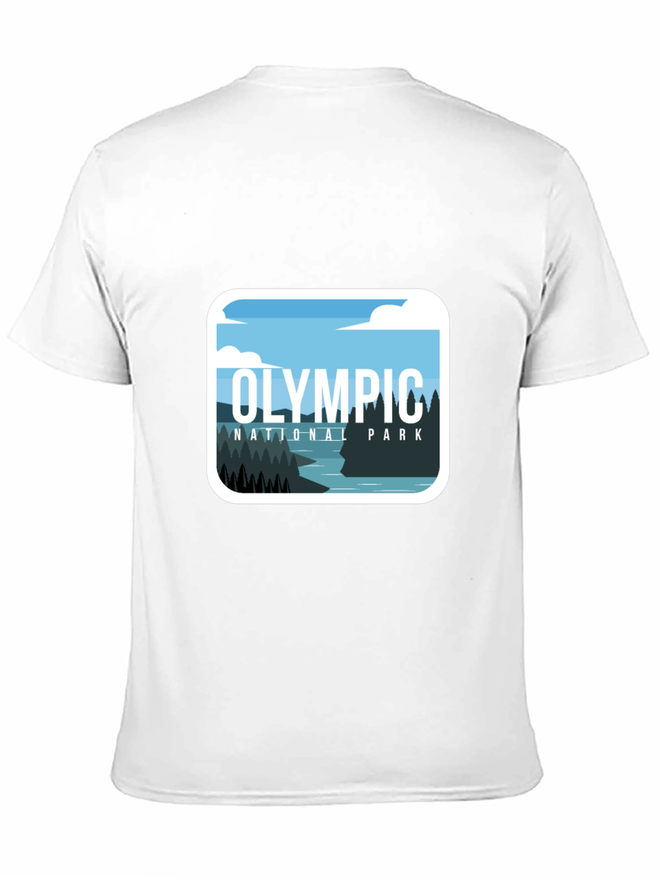Olympic National Park Graphic Tee - Black