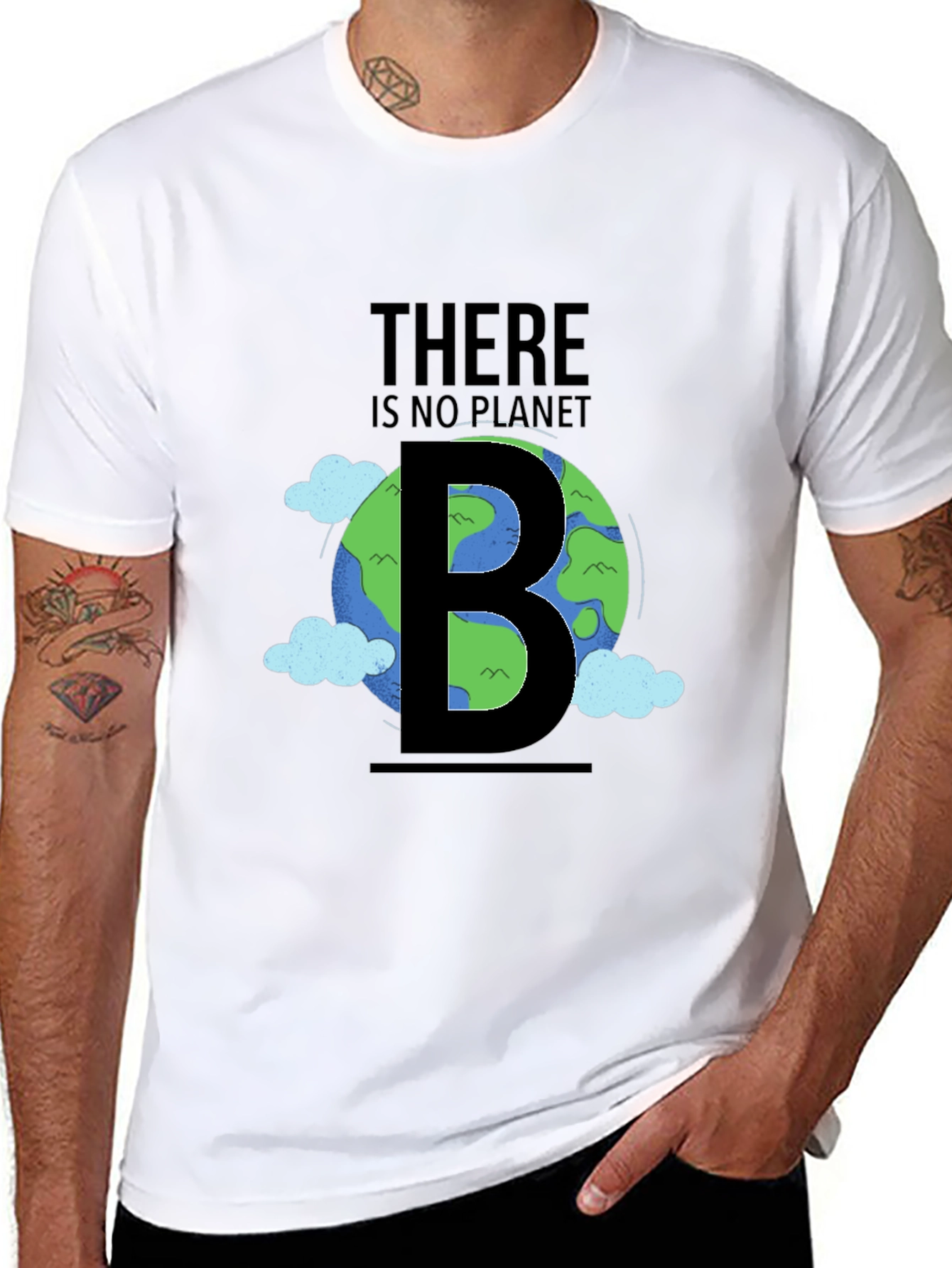No Planet B Earth Graphic Tee