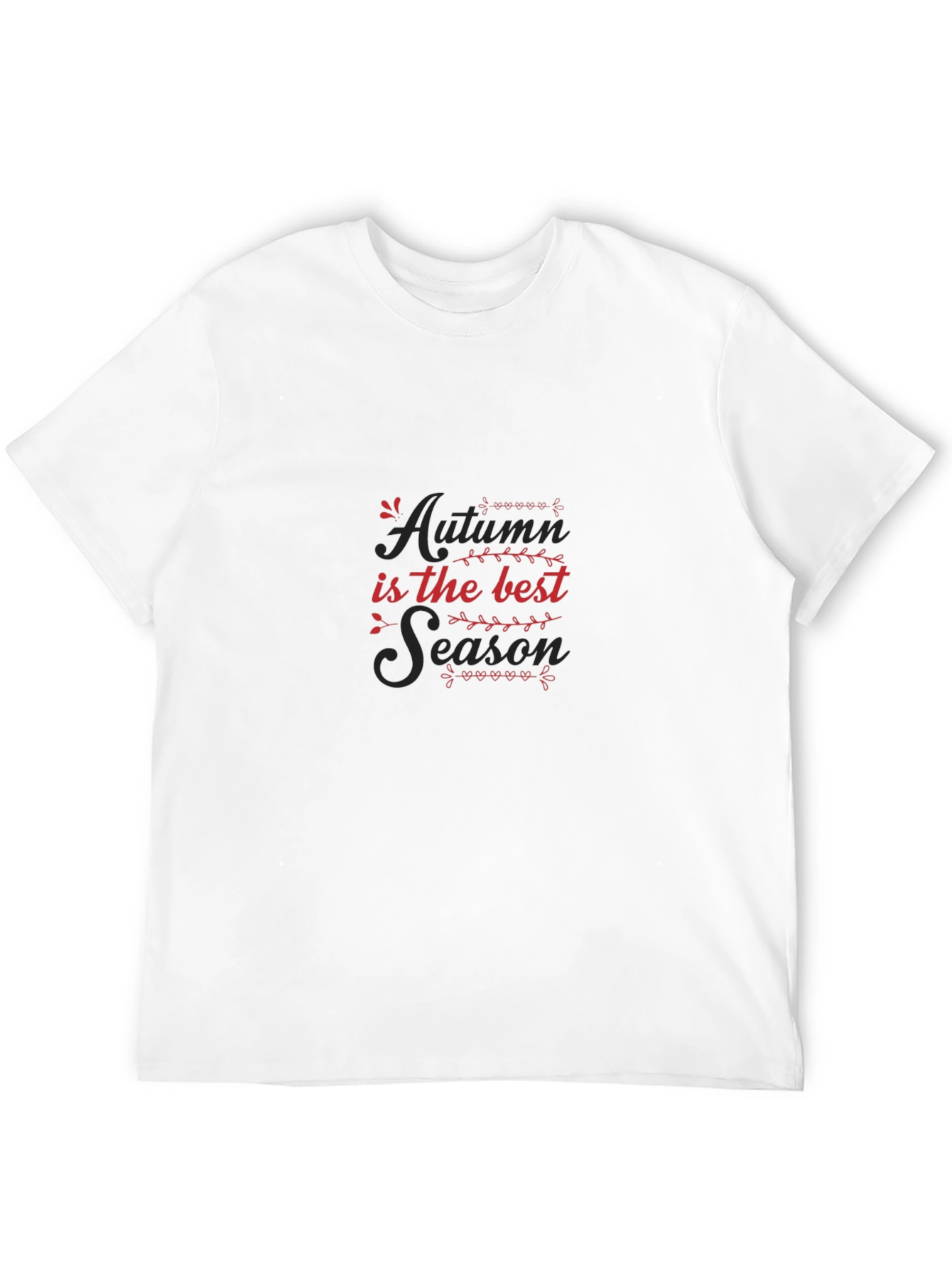 Autumn is the Best Season Black Tee