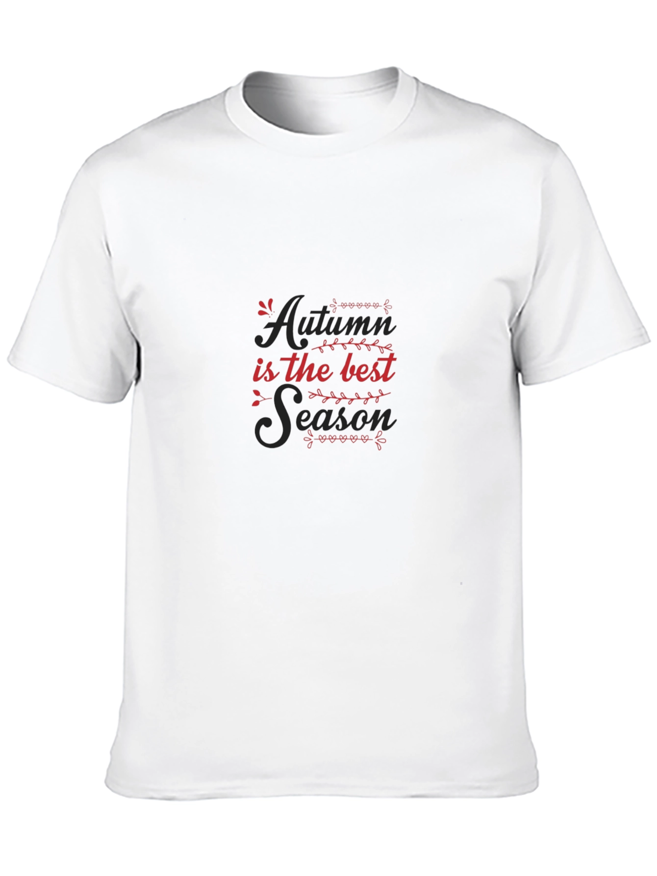 Autumn is the Best Season Black Tee
