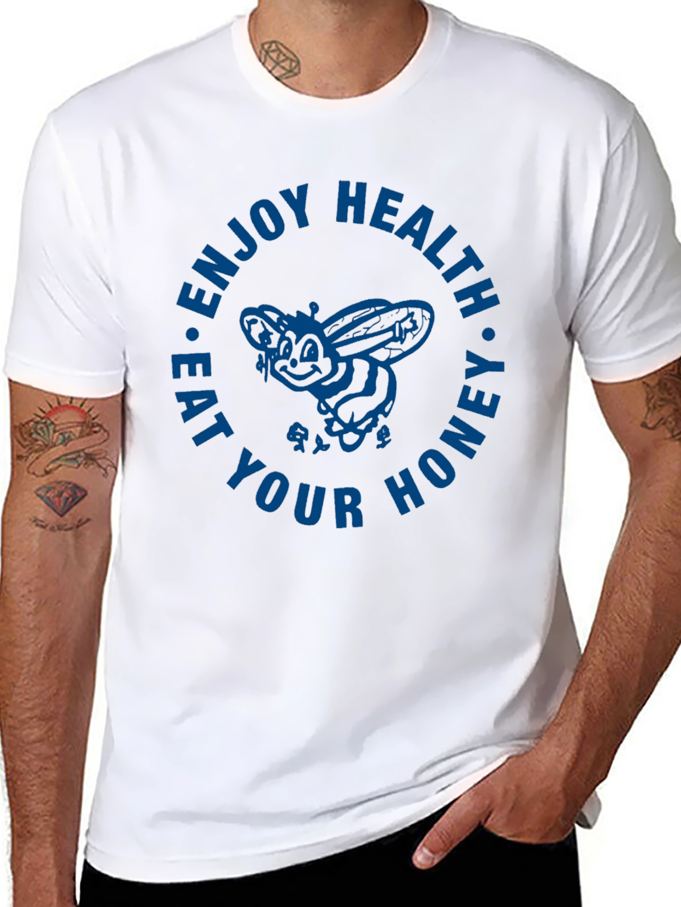Enjoy Health Eat Your Honey Black T-Shirt