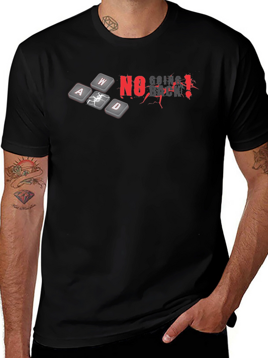 No Going Back Black Gaming T-Shirt