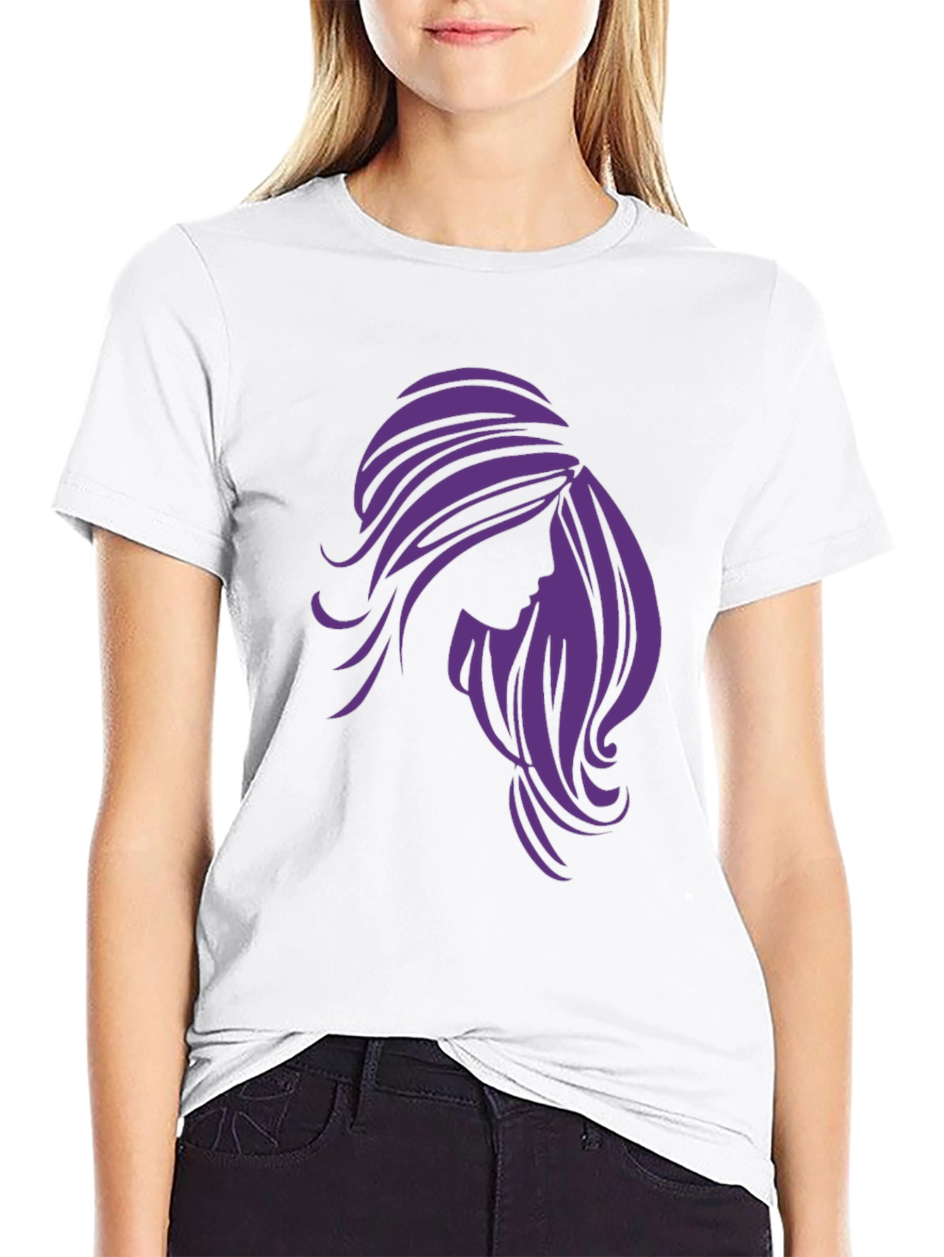 Silhouette Graphic Tee - Black