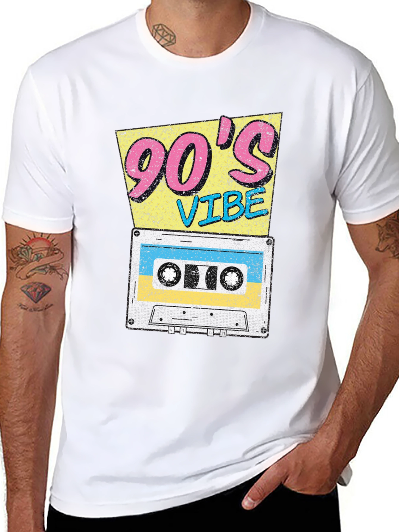 90s Vibe Retro Cassette Tape T-Shirt