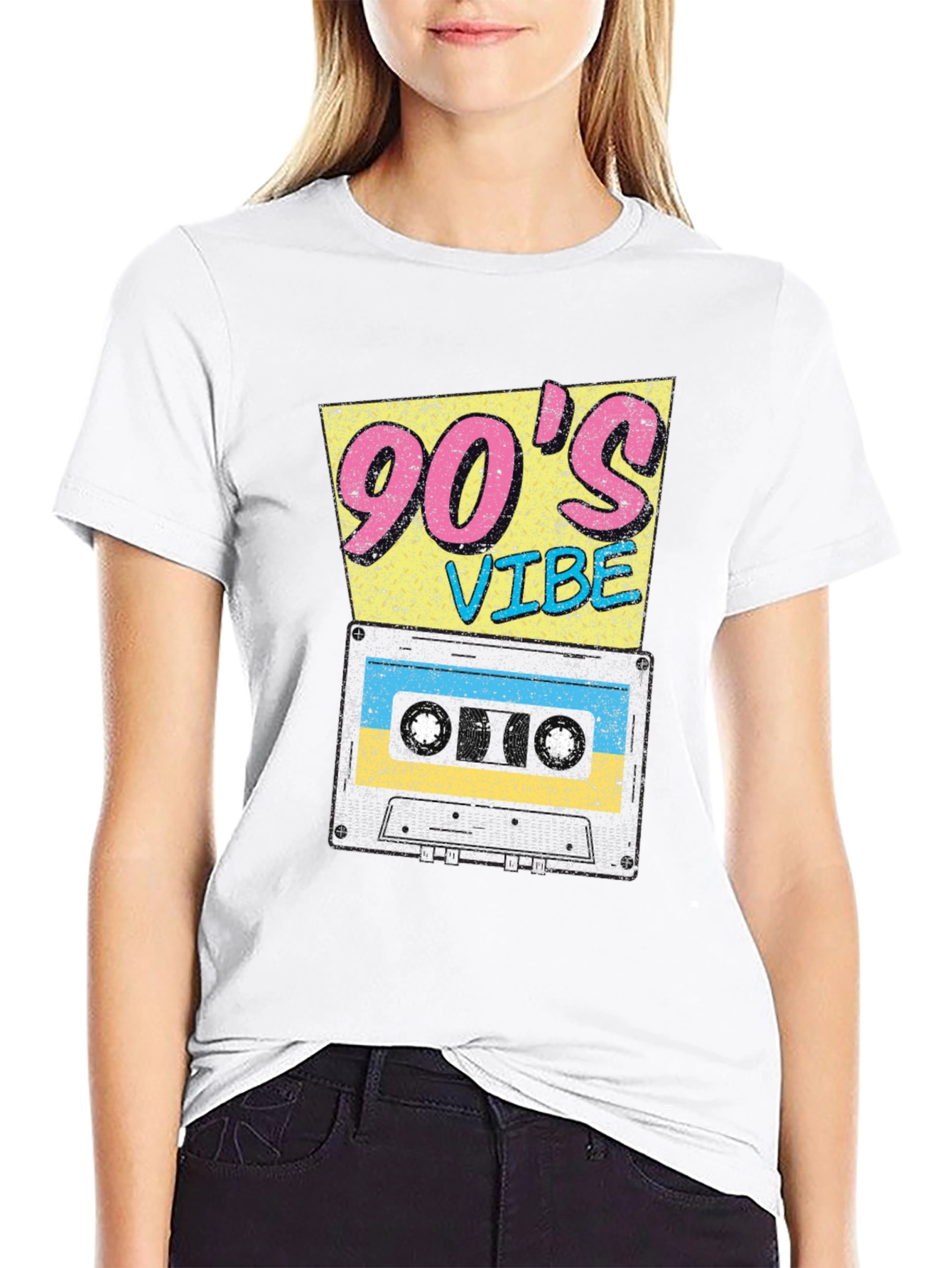 90s Vibe Retro Cassette Tape T-Shirt